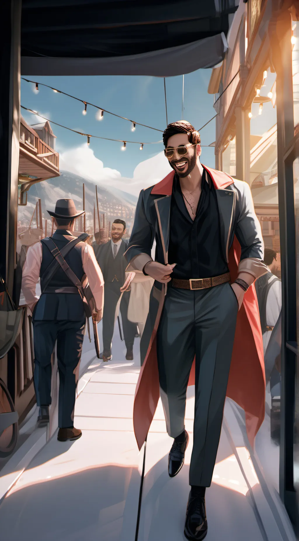 ai character: Josh background