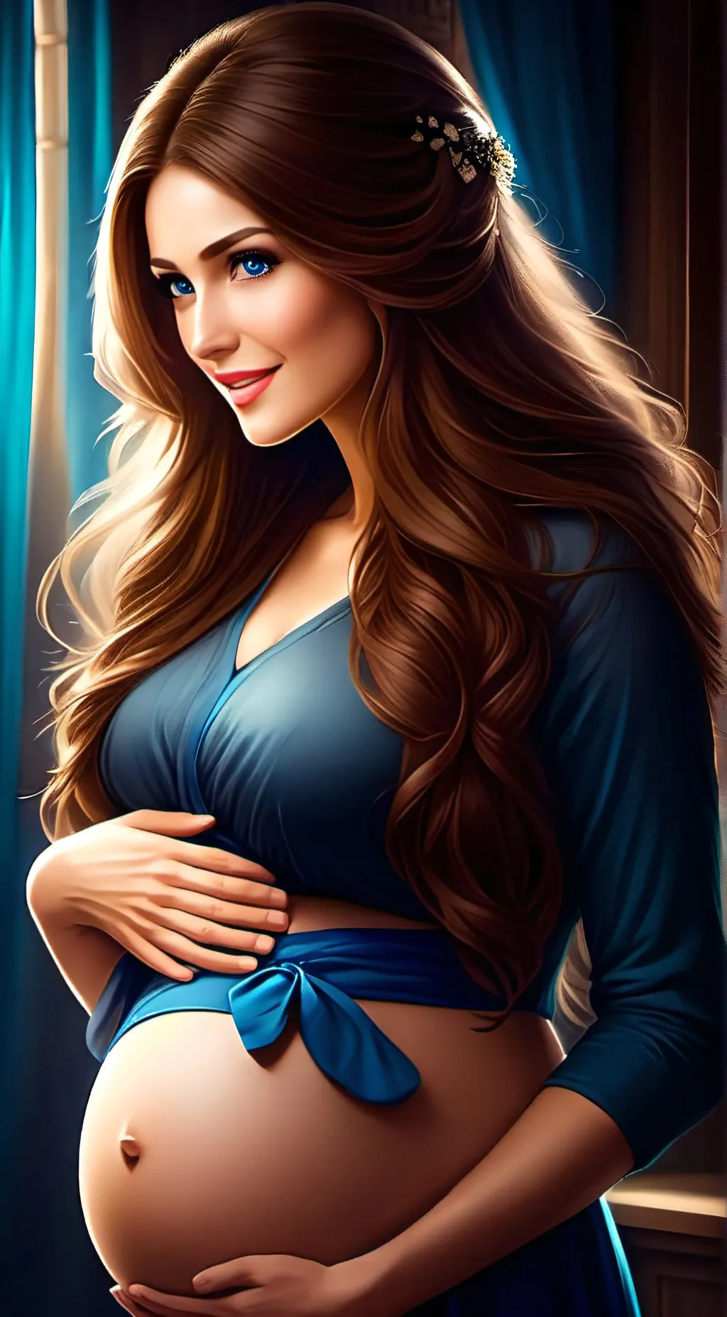 ai character: Victoria background