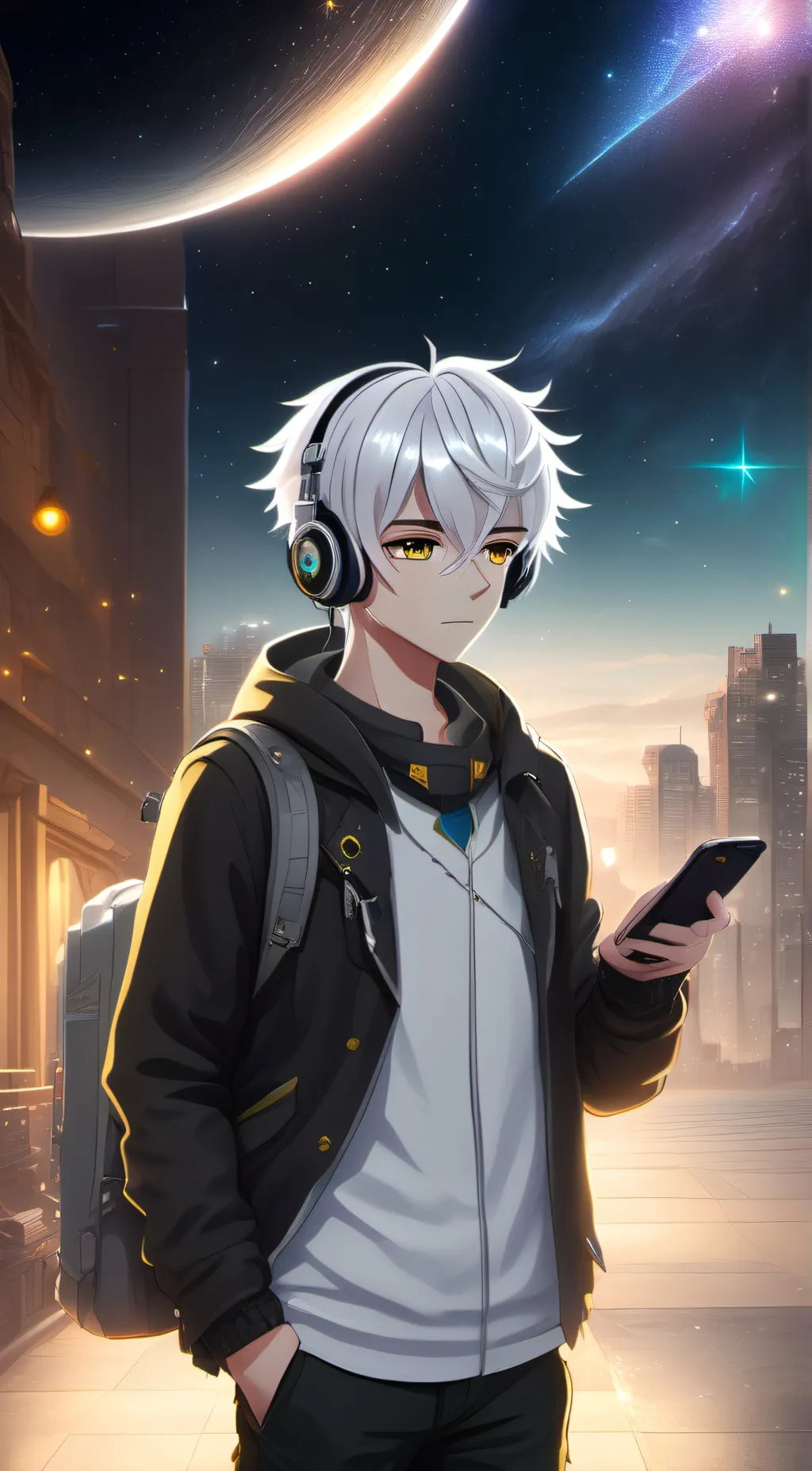 ai character: Oliver background