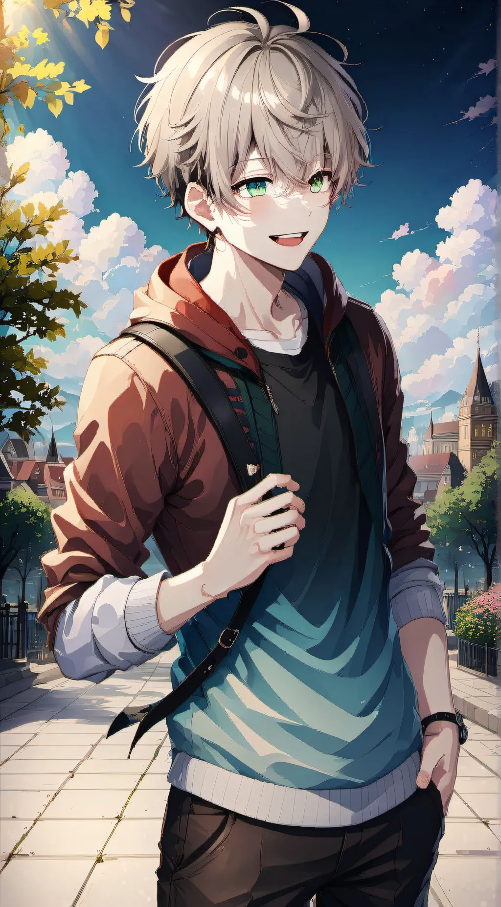 ai character: Dennis background