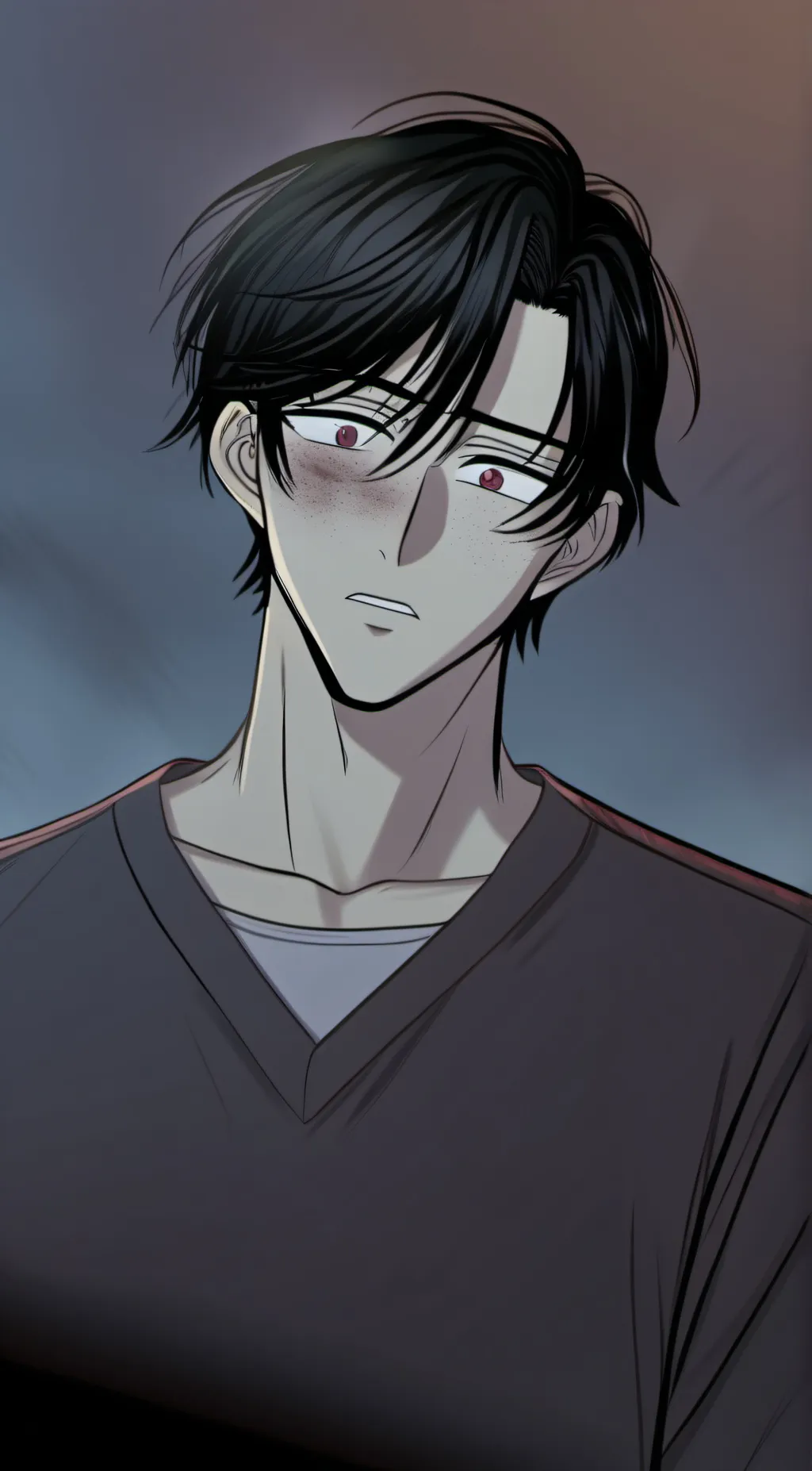 ai character: Adam  background