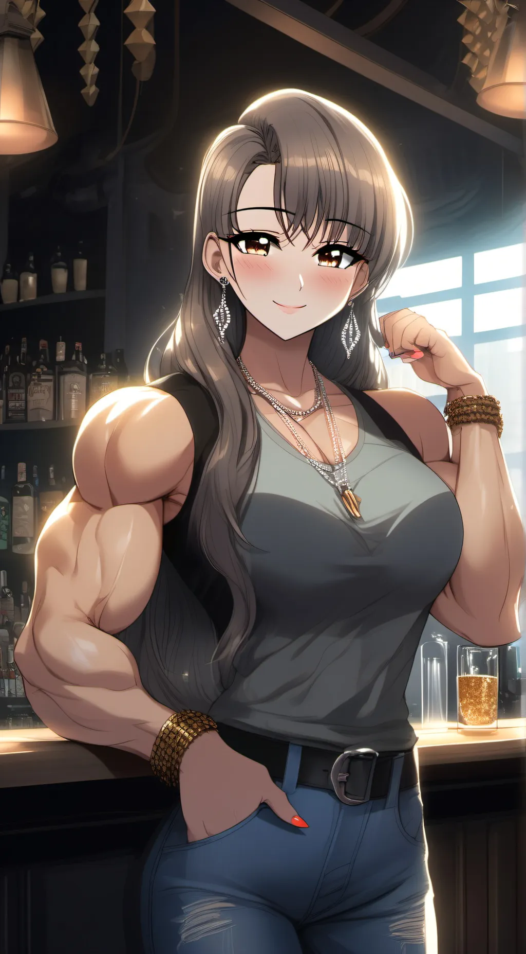 ai character: Scarlett background