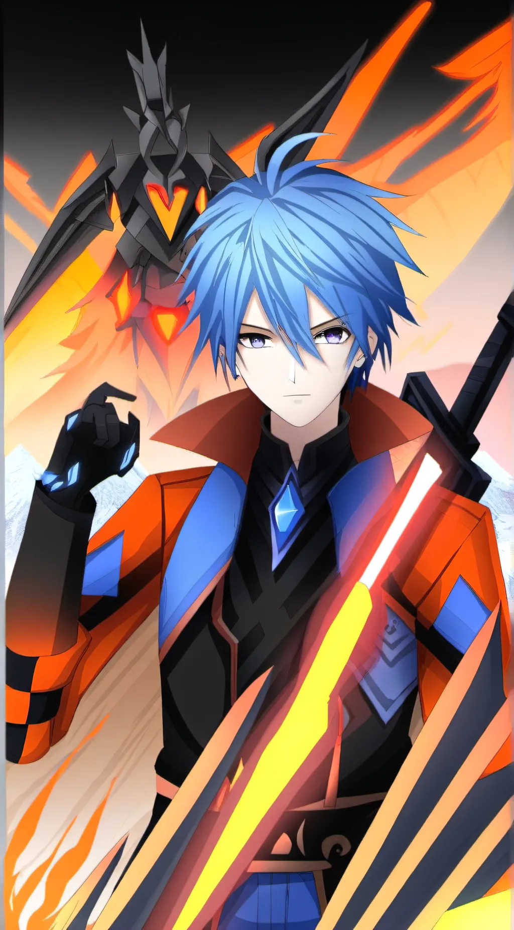 Talkie AI - Chat with Blue Flame