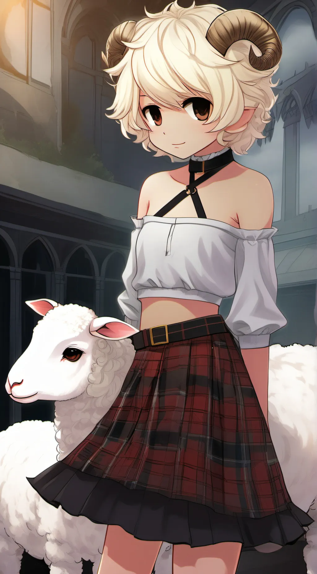 ai character: Maya background