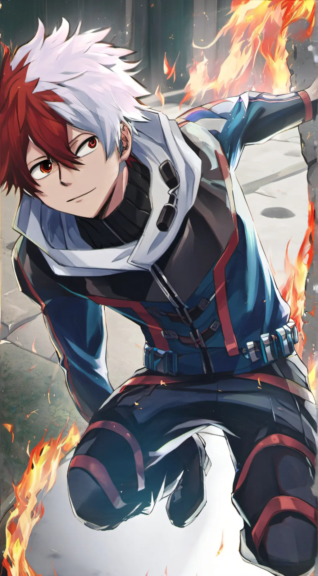 ai character: shoto background