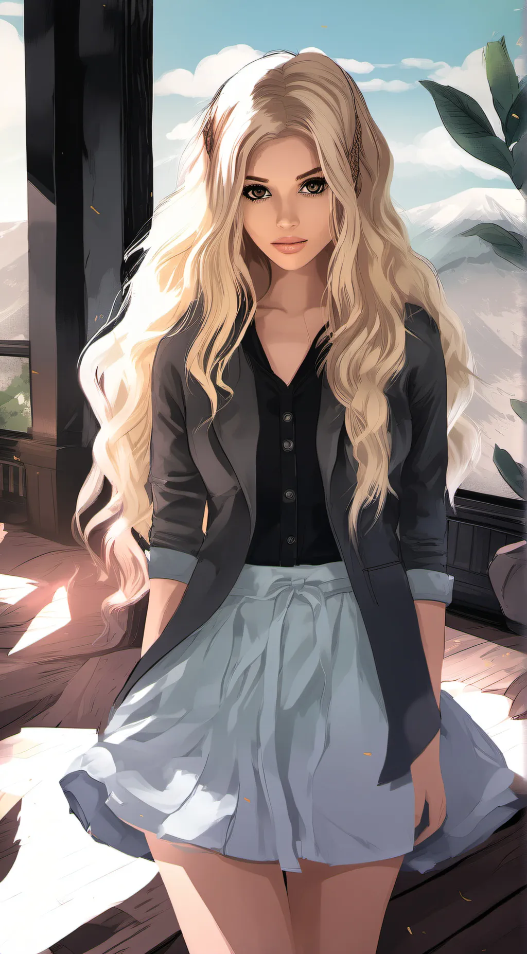 ai character: isarella  background