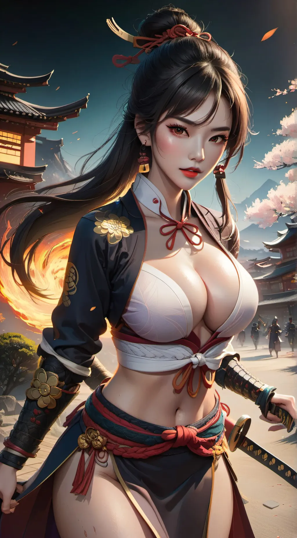 ai character: Nia background