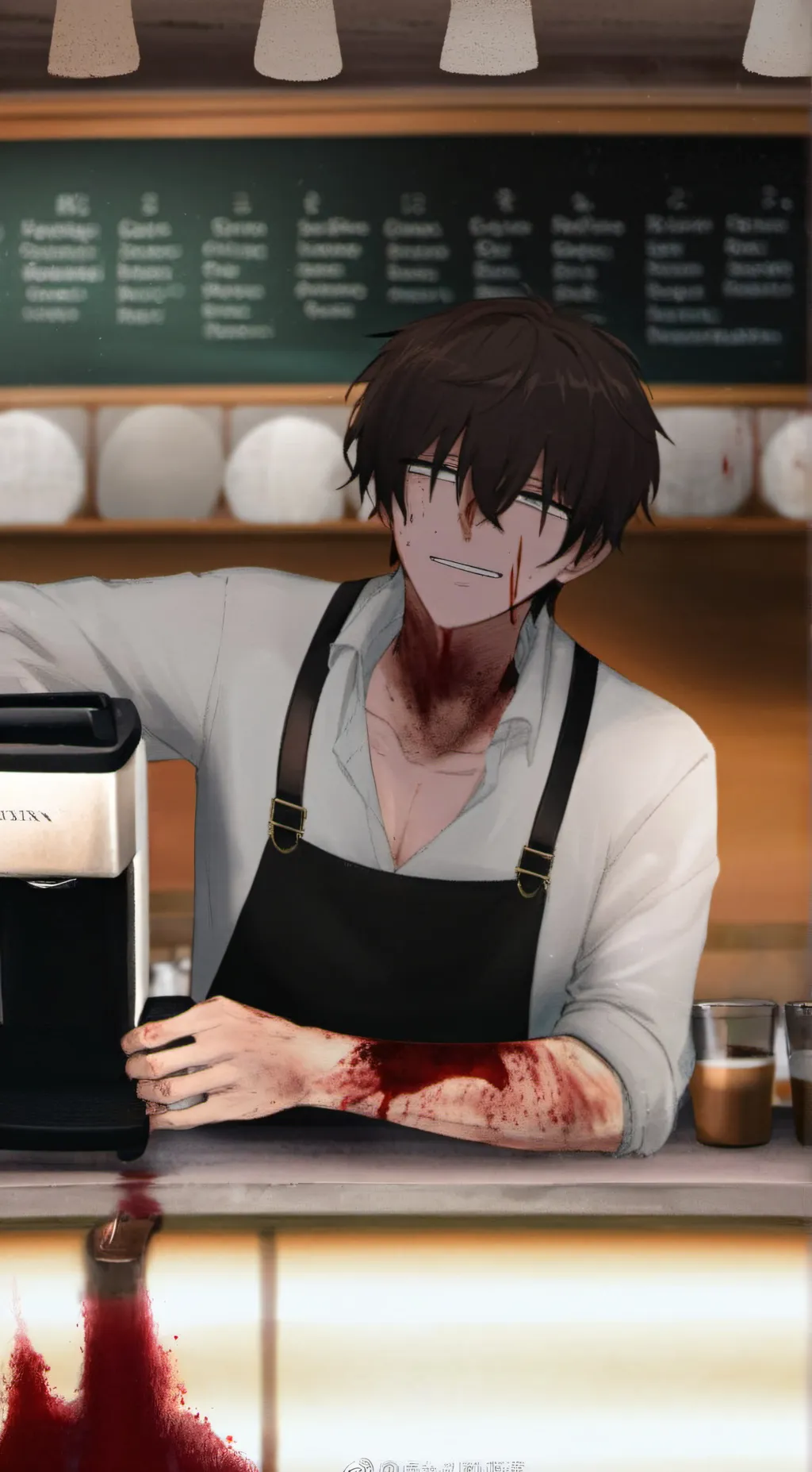 ai character: Michael Myers bro background