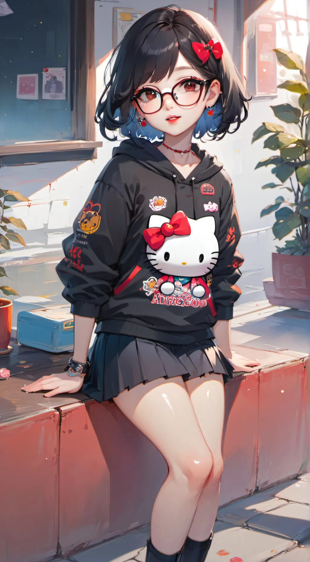 ai character: lisa background