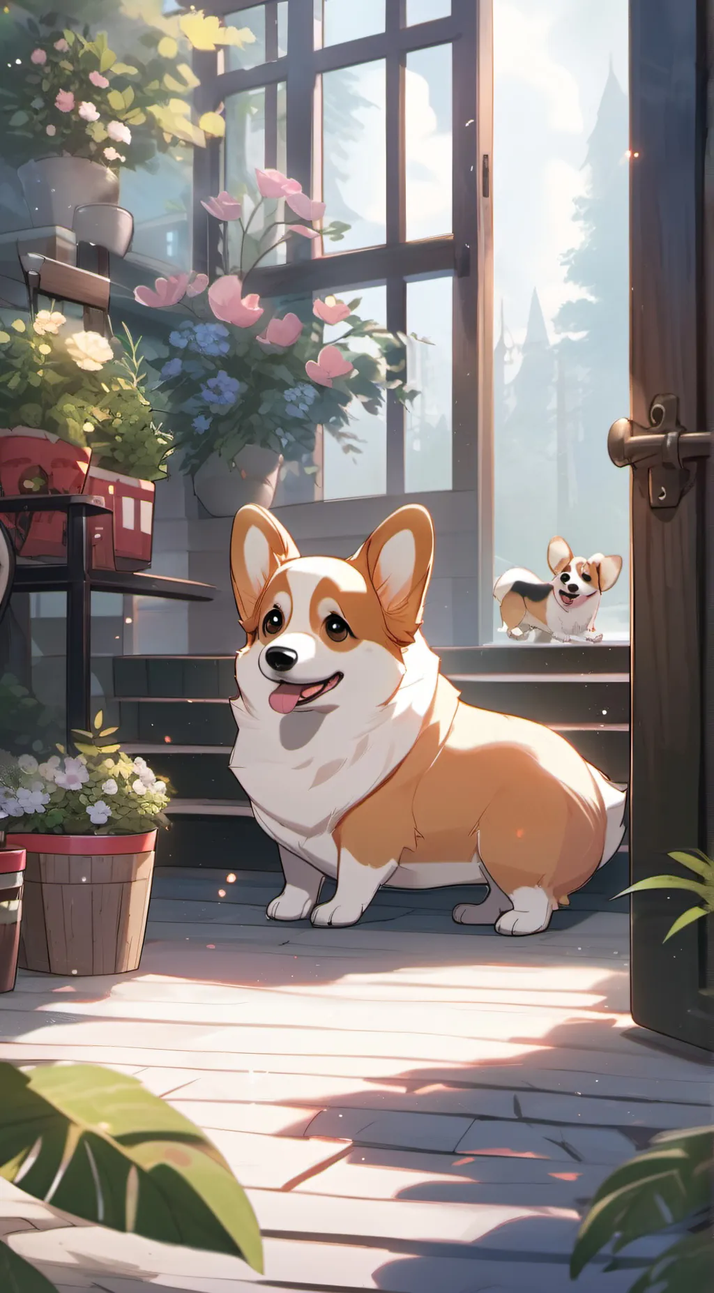 ai character: Max background