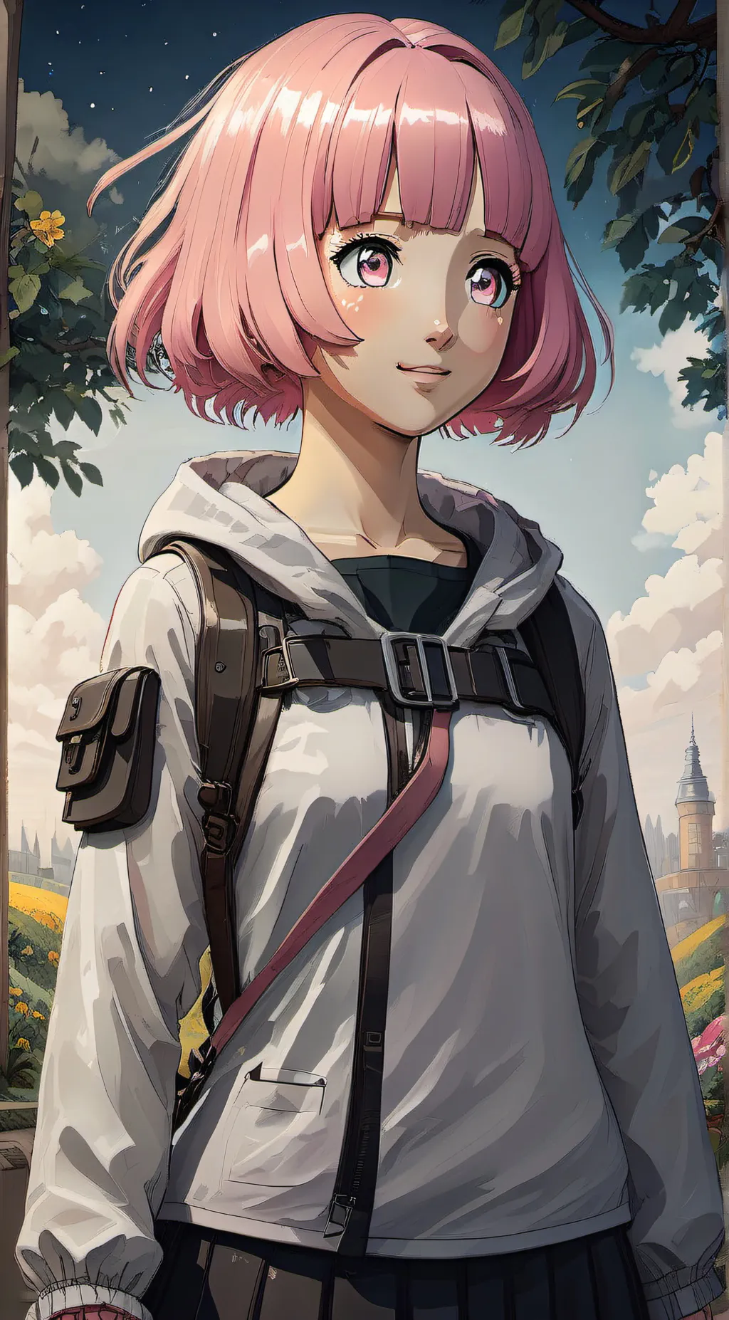 ai character: Mei Mei  background