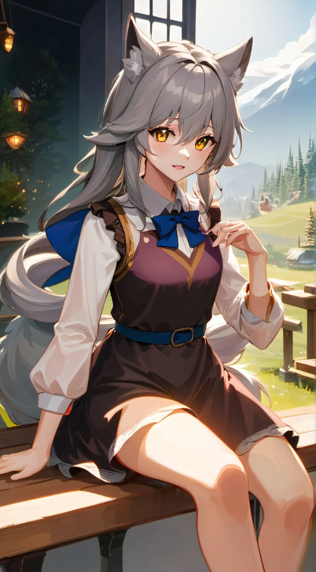 ai character: Alyssia background