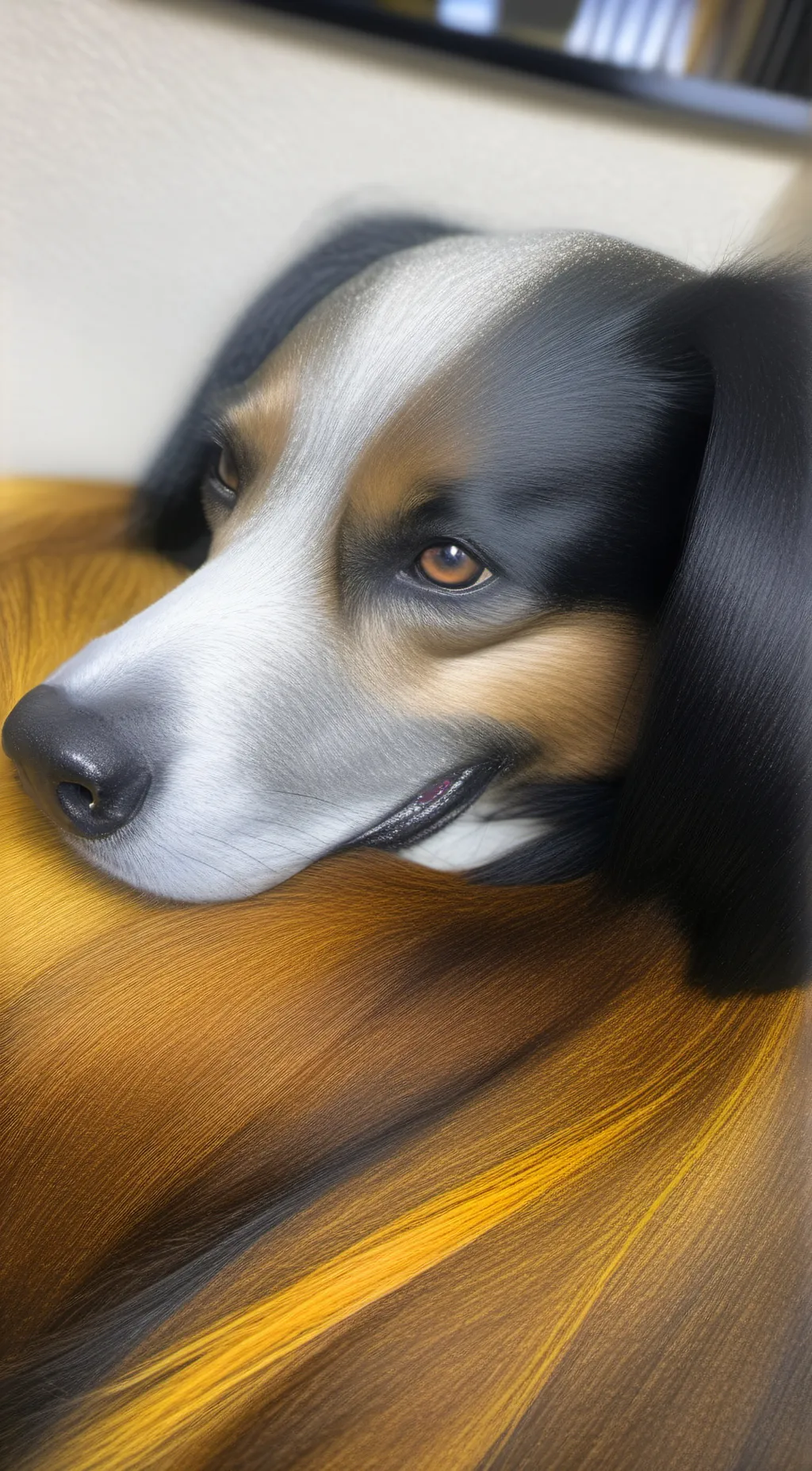 ai character: Guinea pig  background