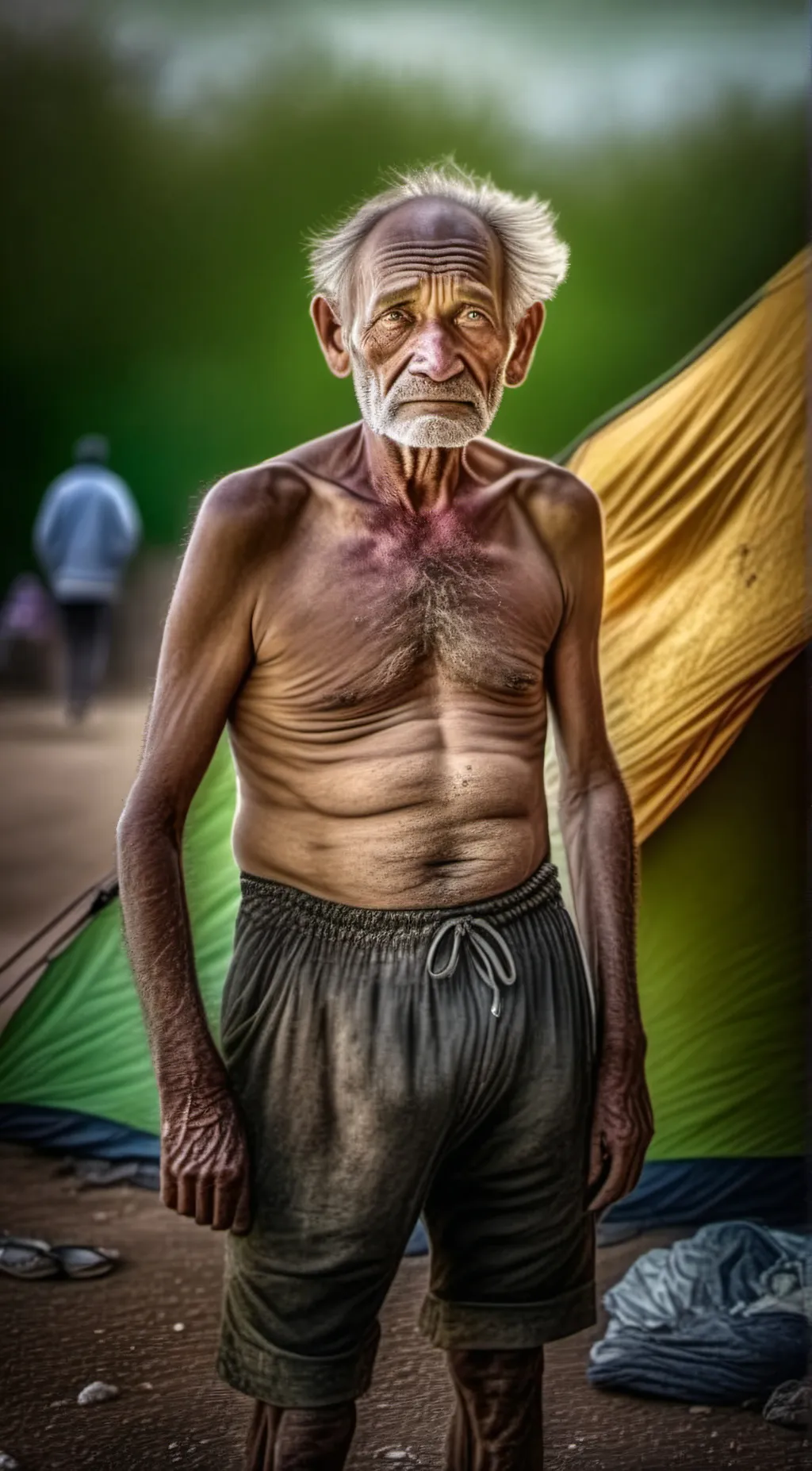 ai character: Jones  background