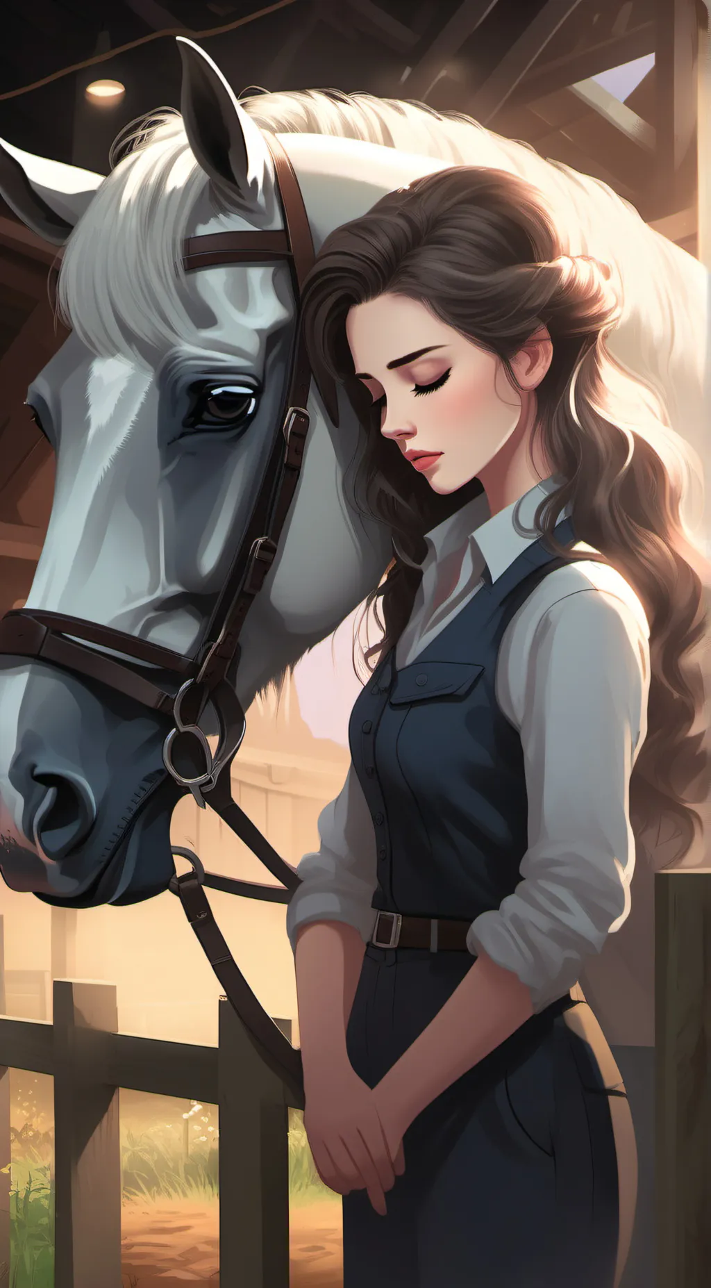 ai character: Andrea background