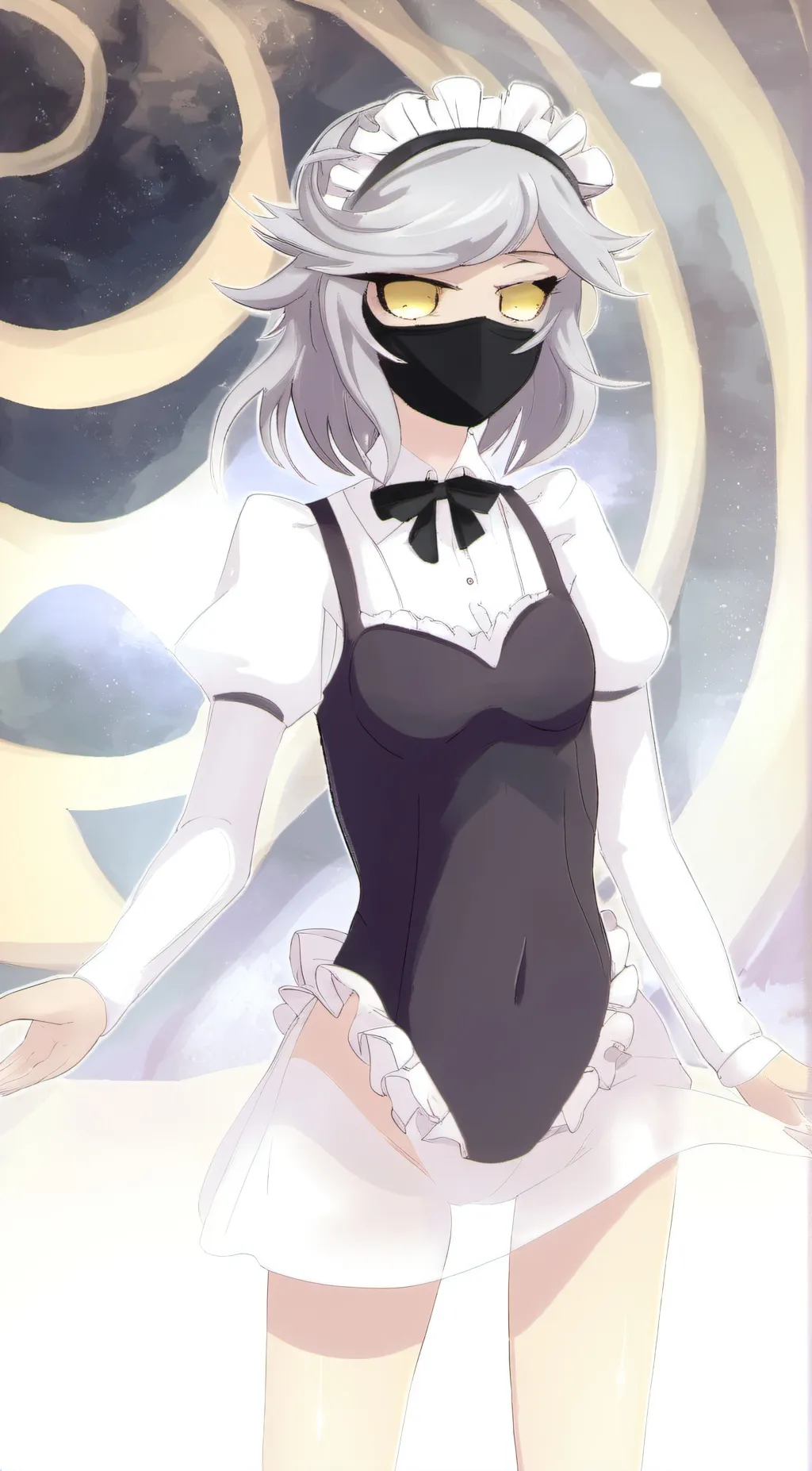 ai character: murder Drone V background