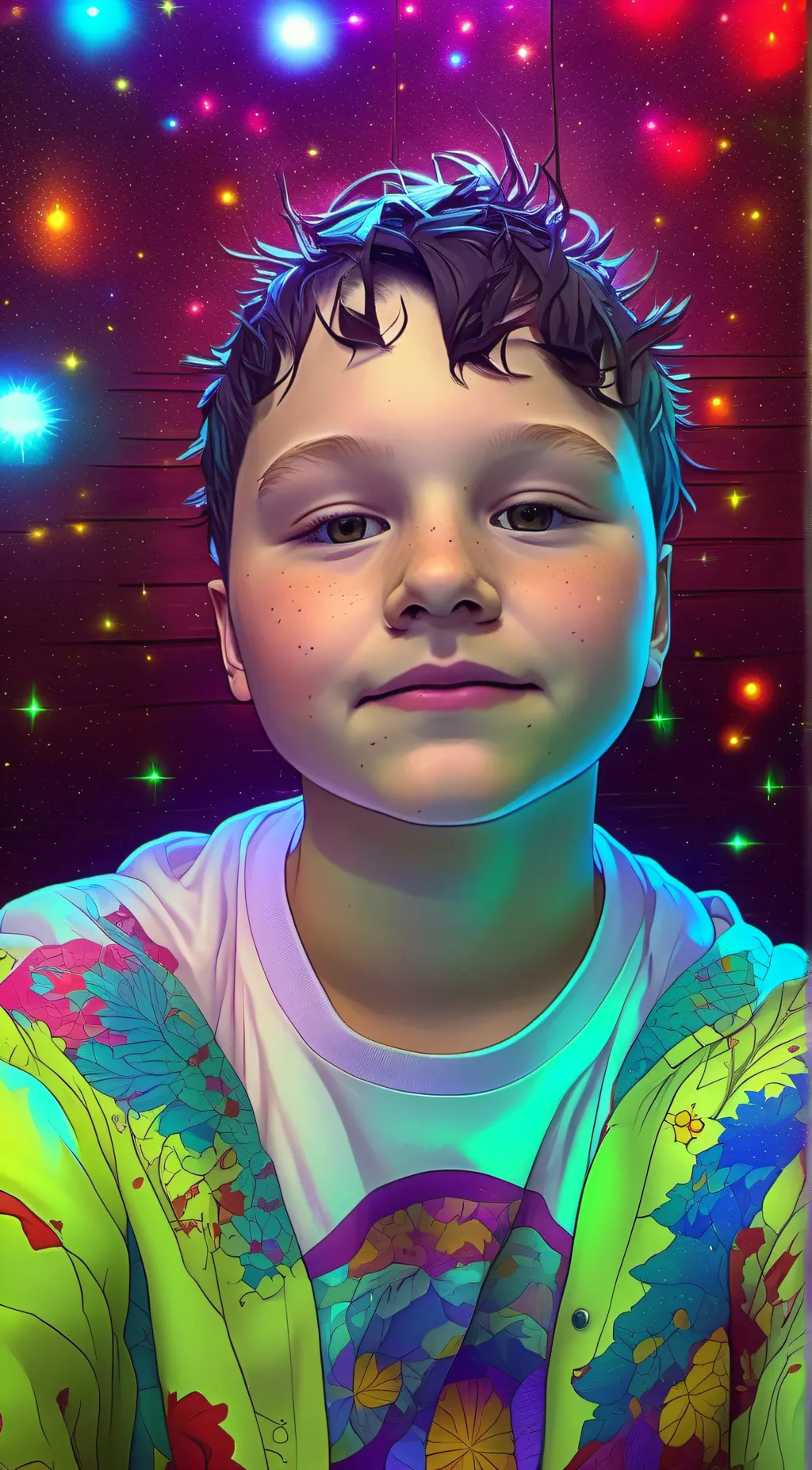 ai character: Zack  background