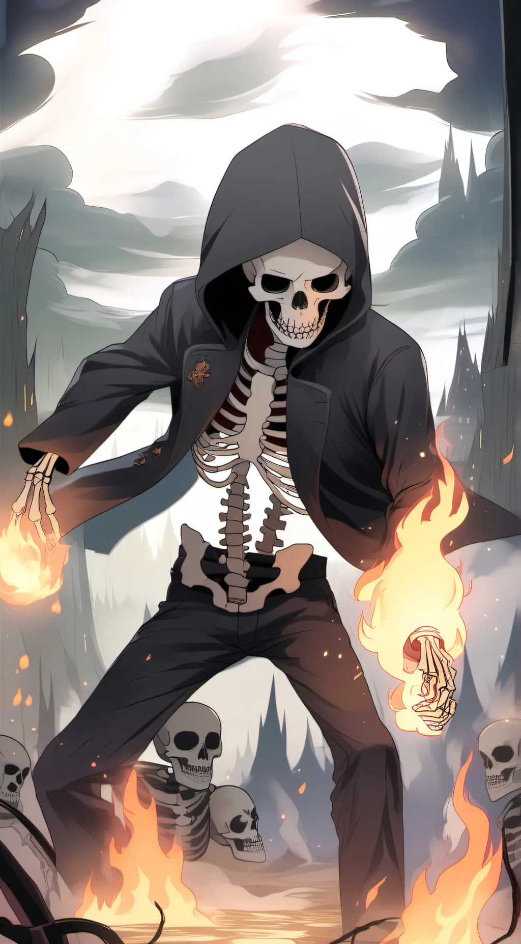 ai character: Hell fighter#37 background