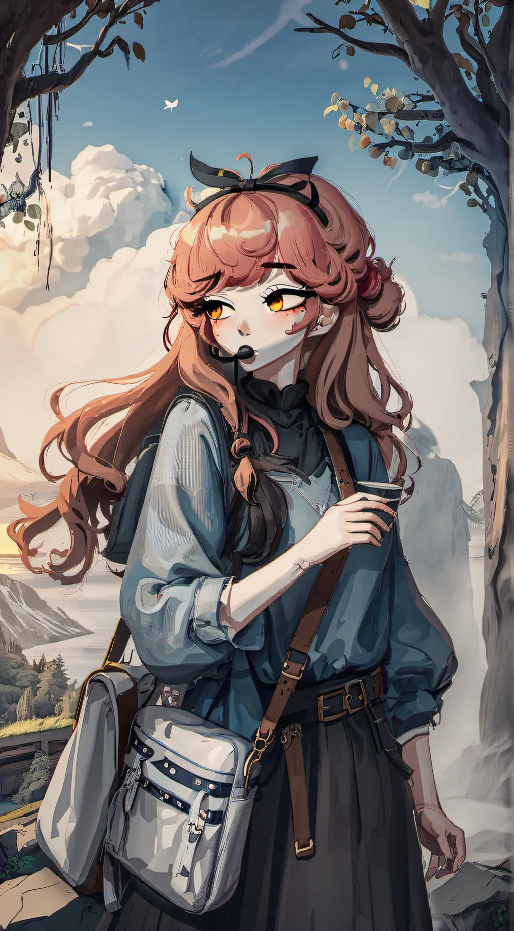 ai character: Elizabeth afton background