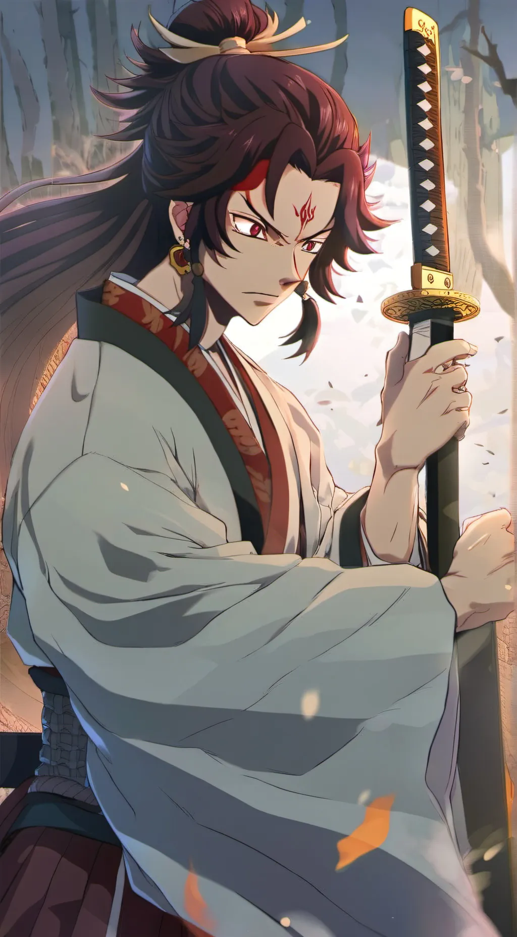 ai character: Zane aka background