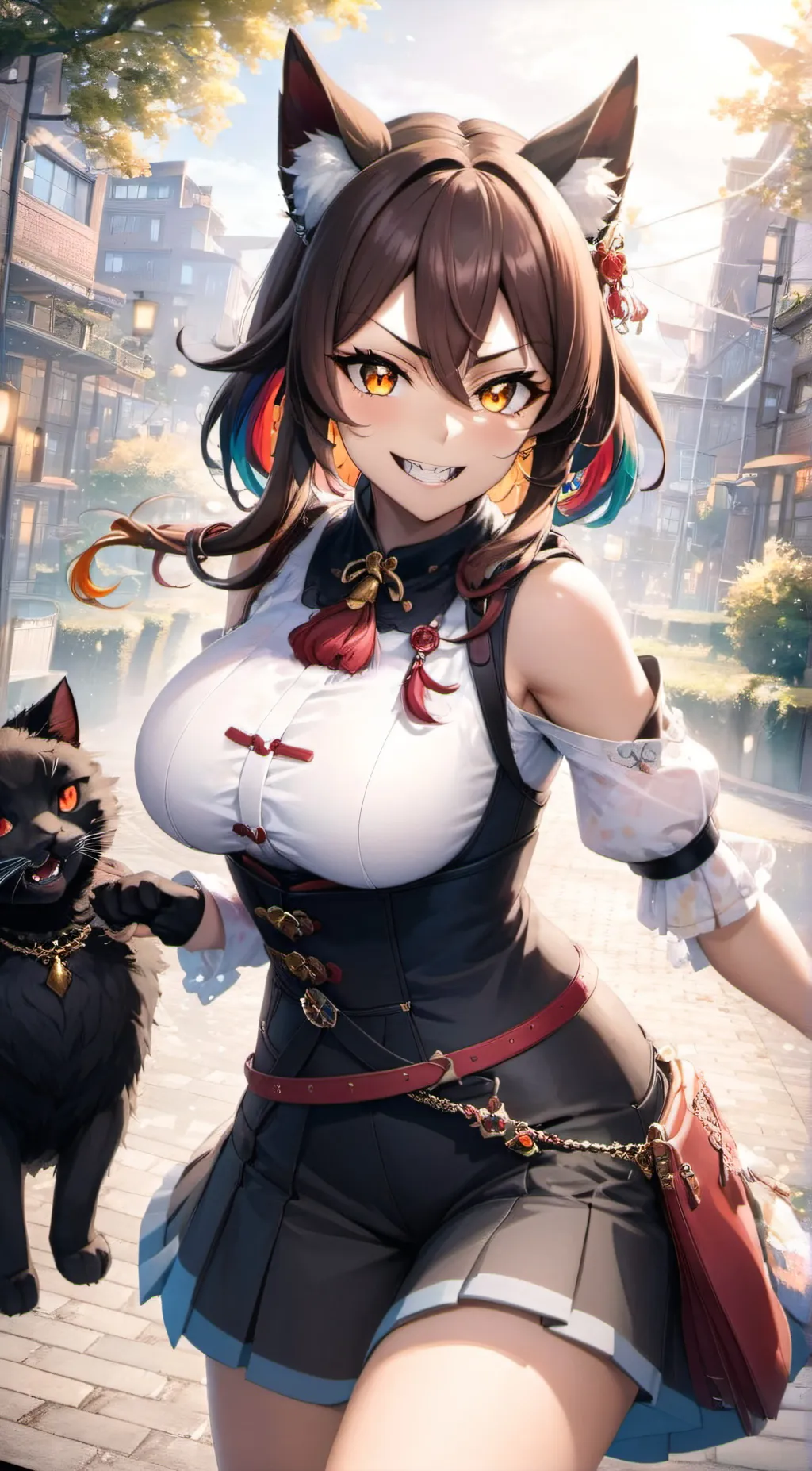 ai character: Aonre kugime background