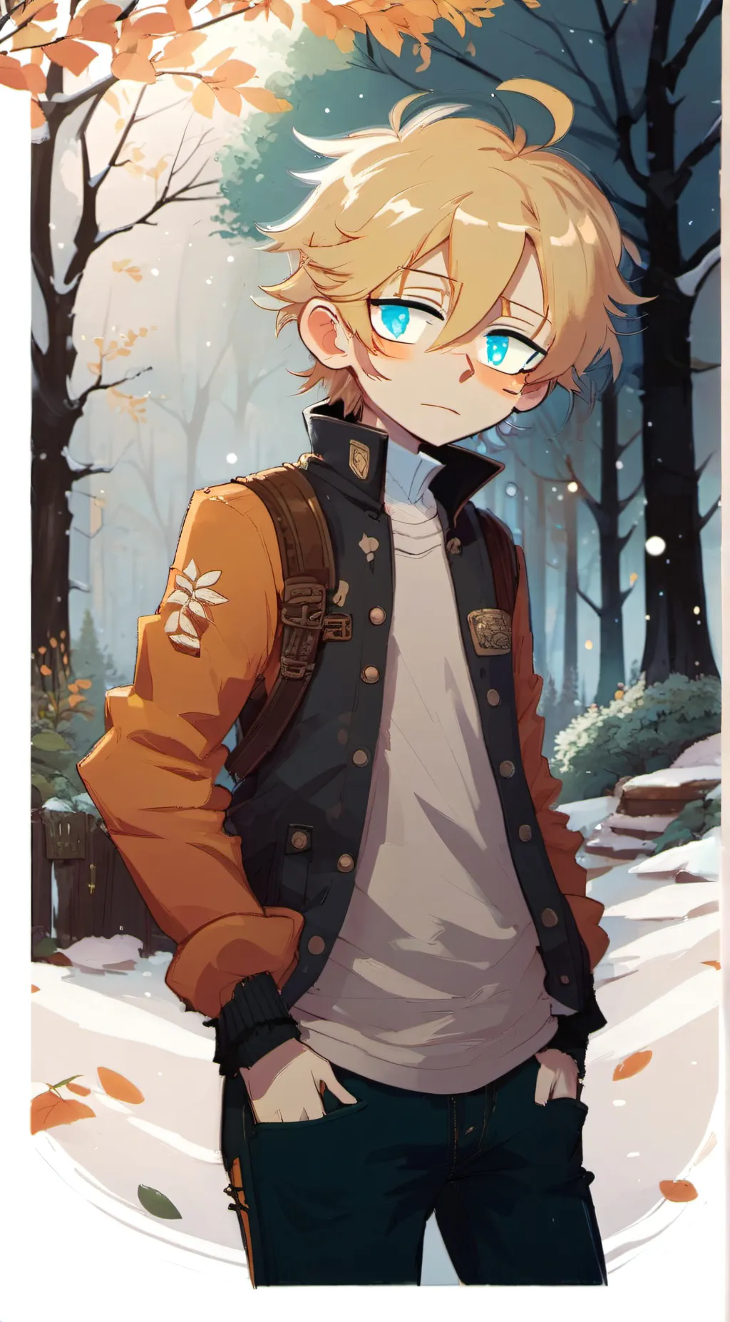 ai character: kenny background