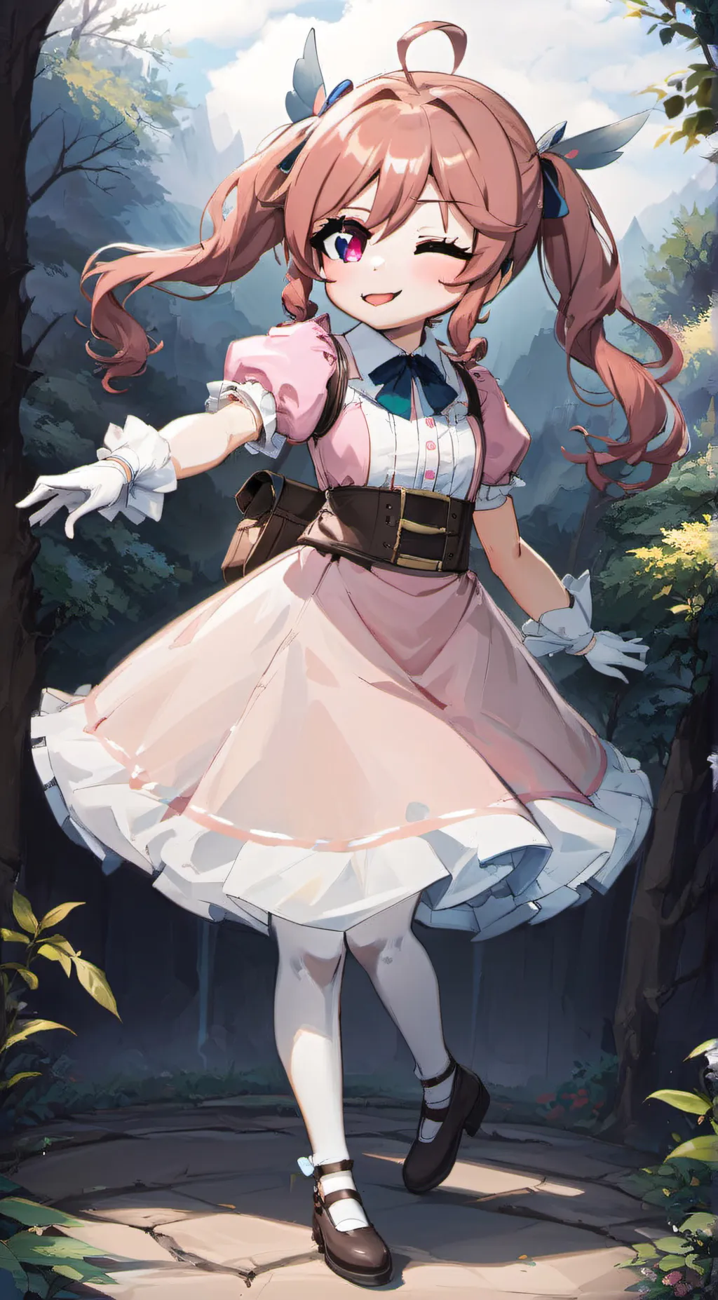 ai character: Paige background