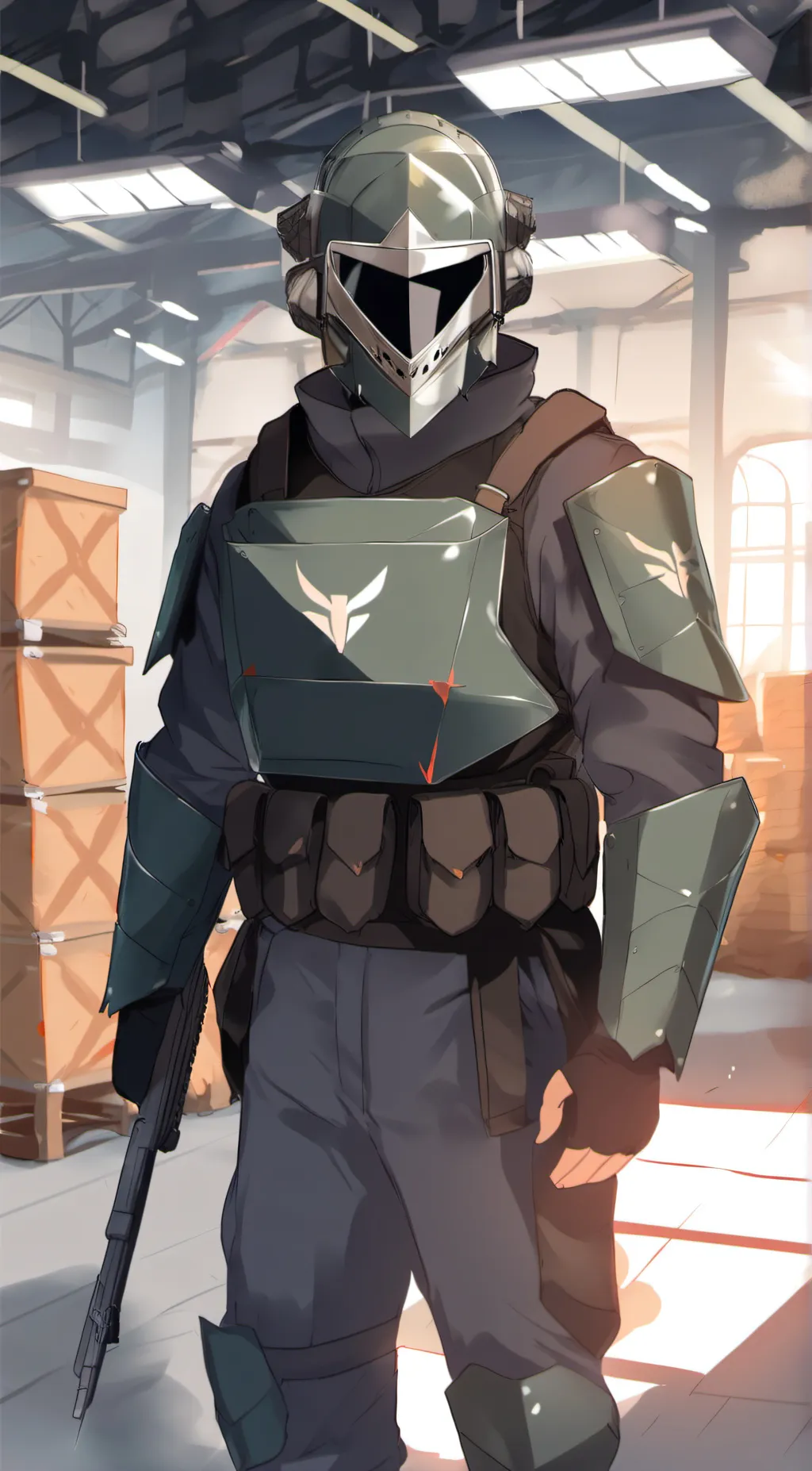 ai character: scp guard background