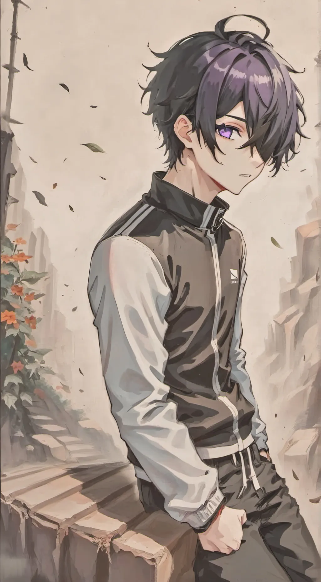 ai character: mha background