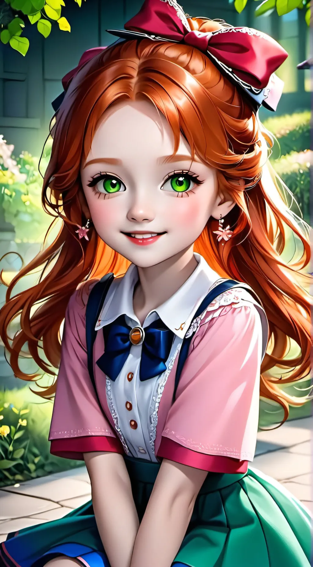 ai character: Elizabeth Afton background