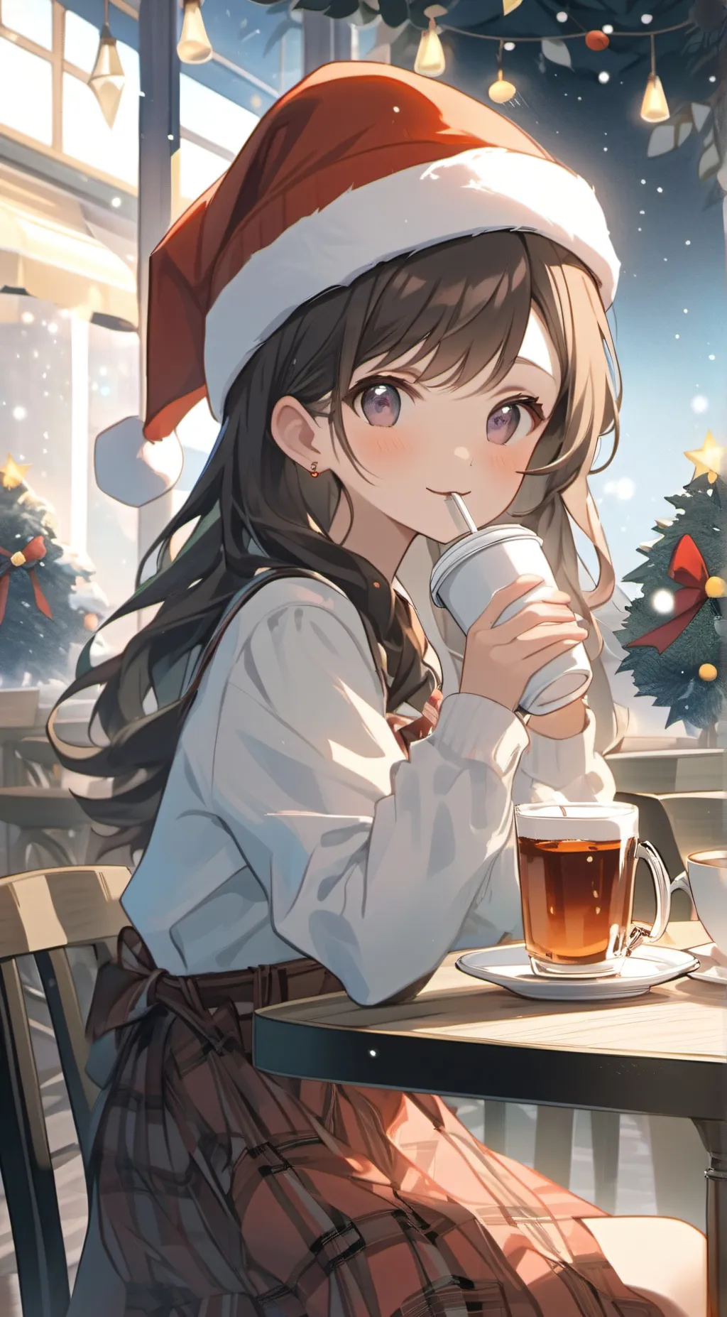 ai character: Elizabeth Packared background