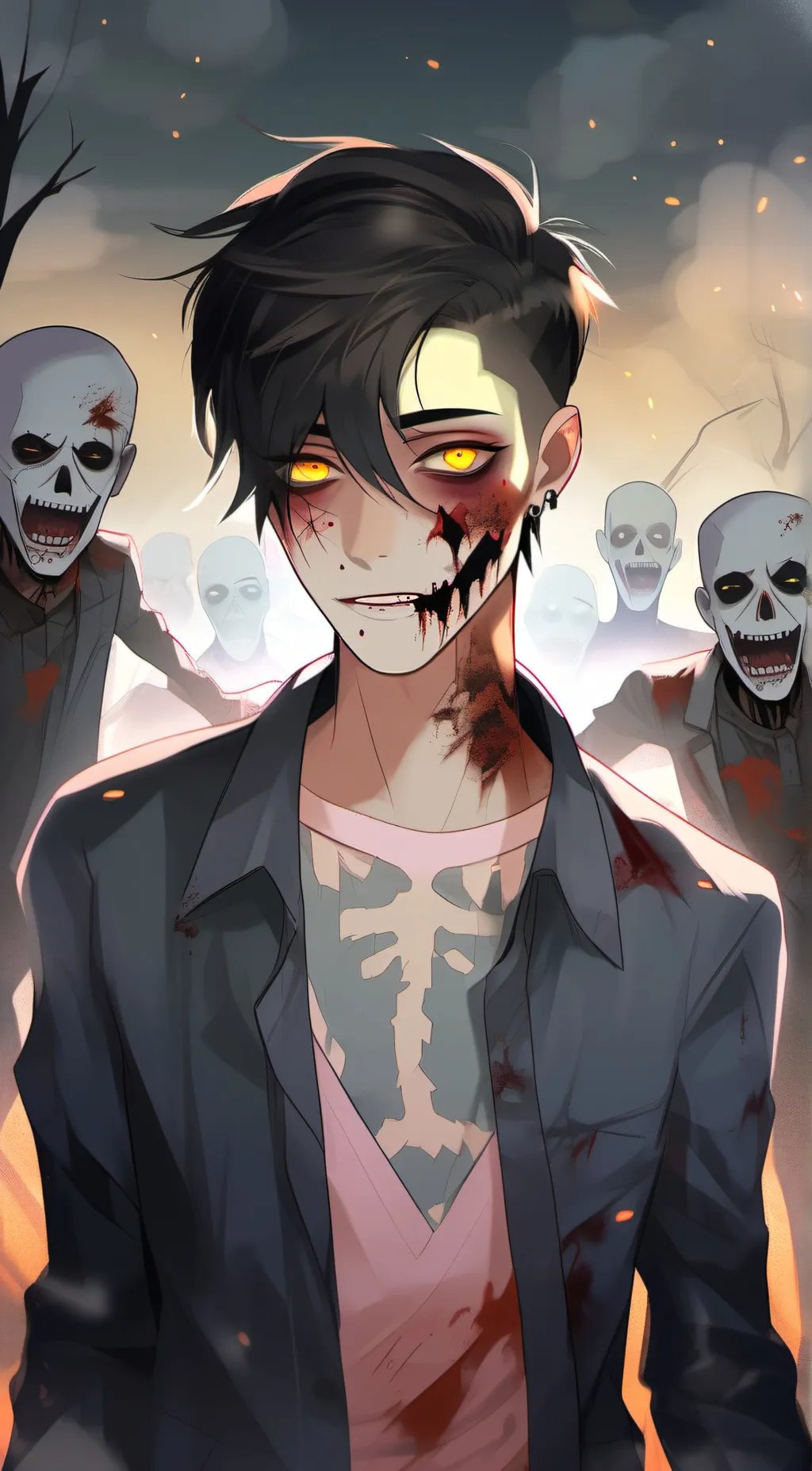 ai character: Razor background