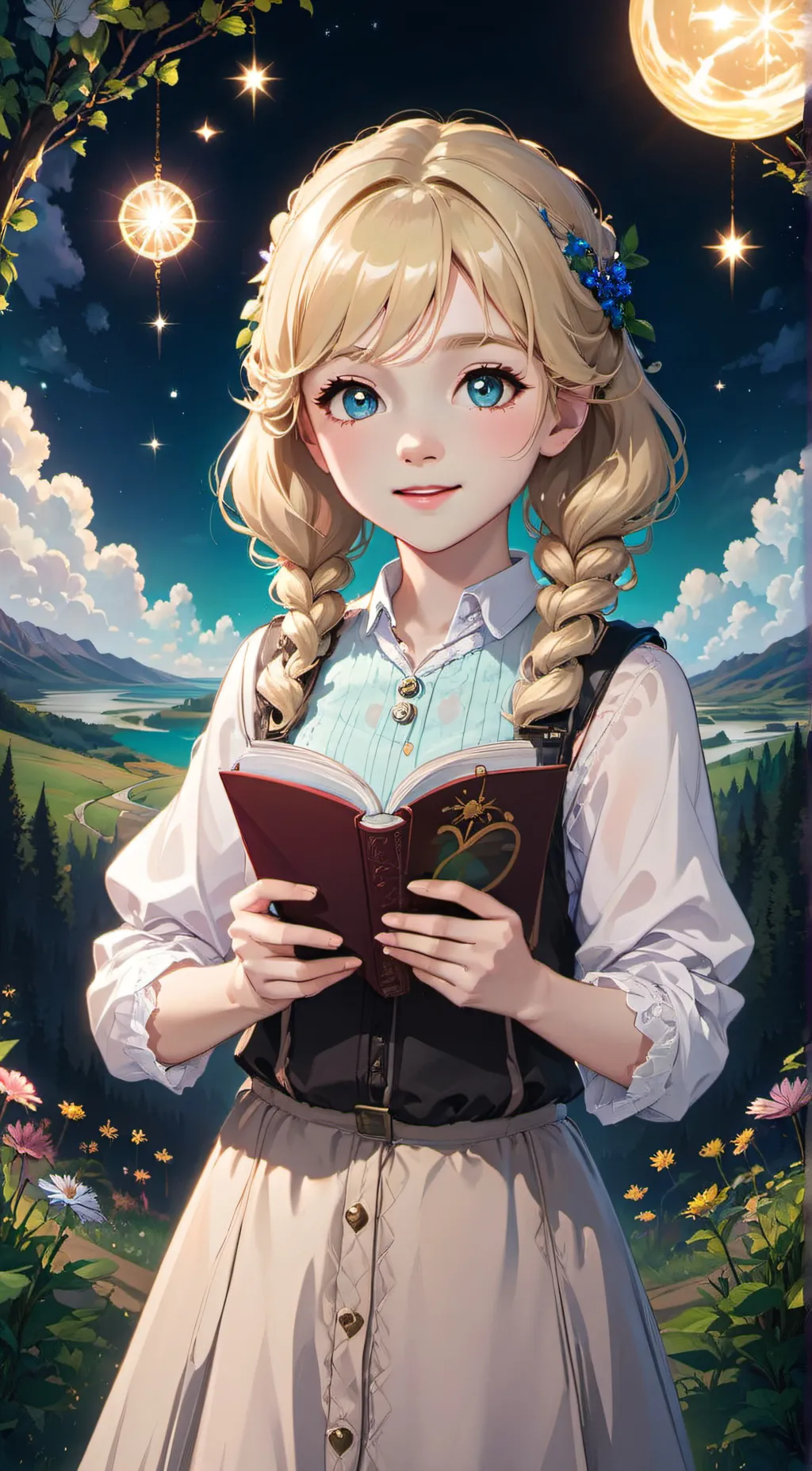 ai character: Arella Lee background