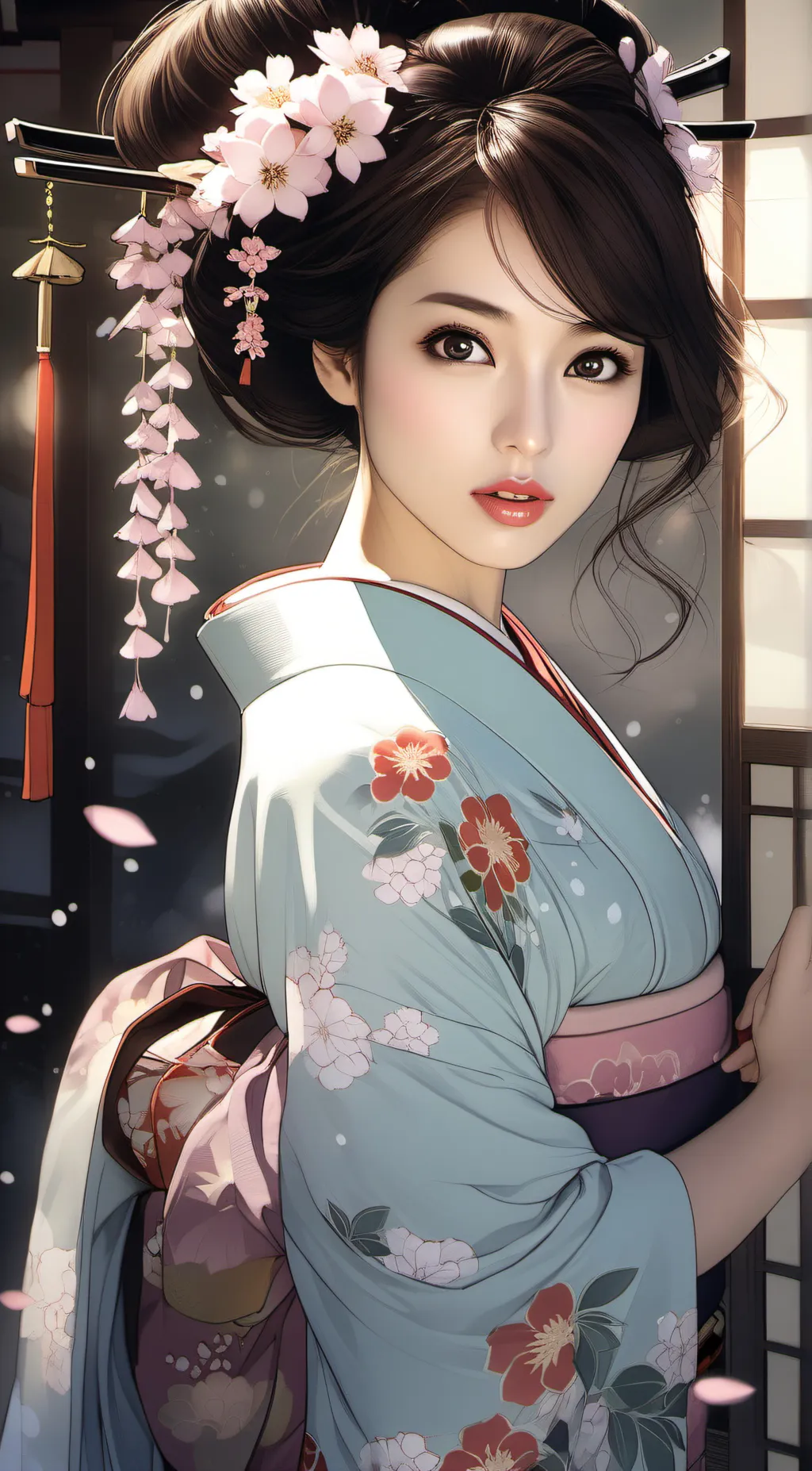 ai character: Kimiko background