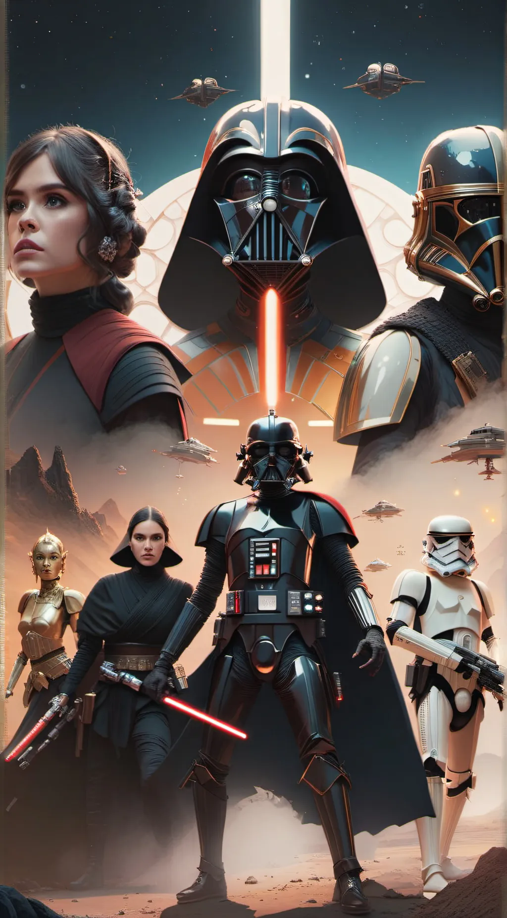 ai character: Star Wars rp background