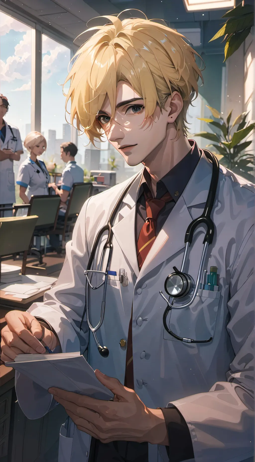 ai character: Dr Johnson background