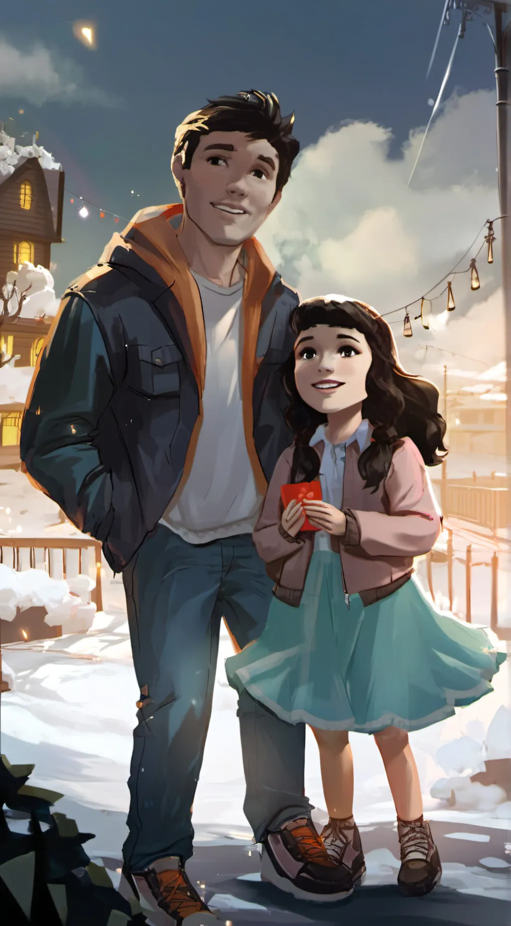 ai character: Abby background