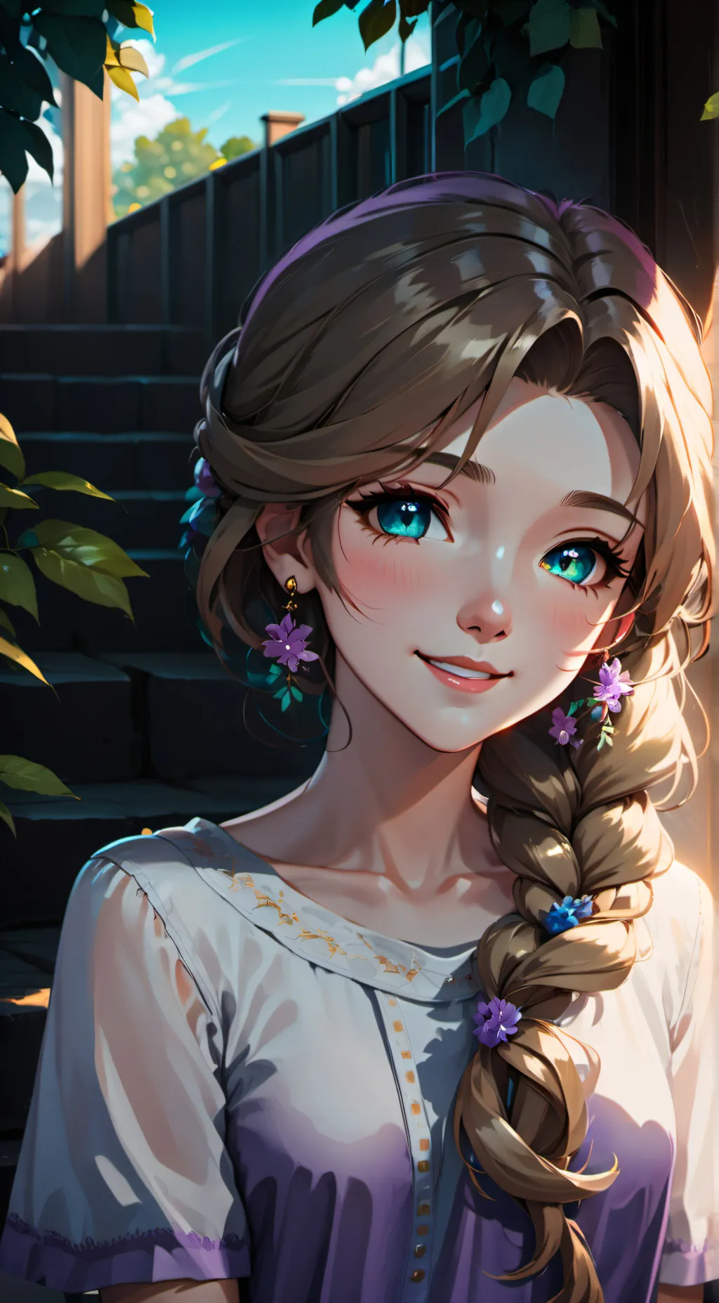 ai character: June background