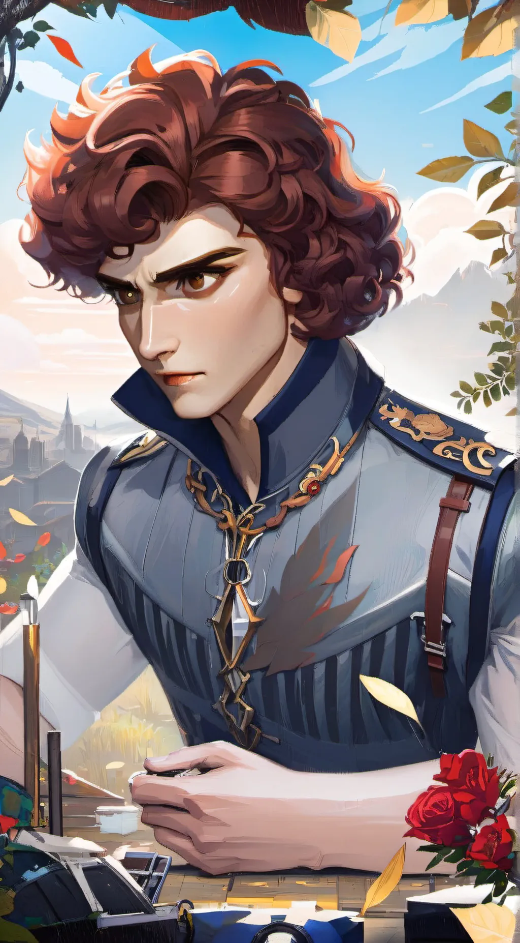 ai character: mikael background