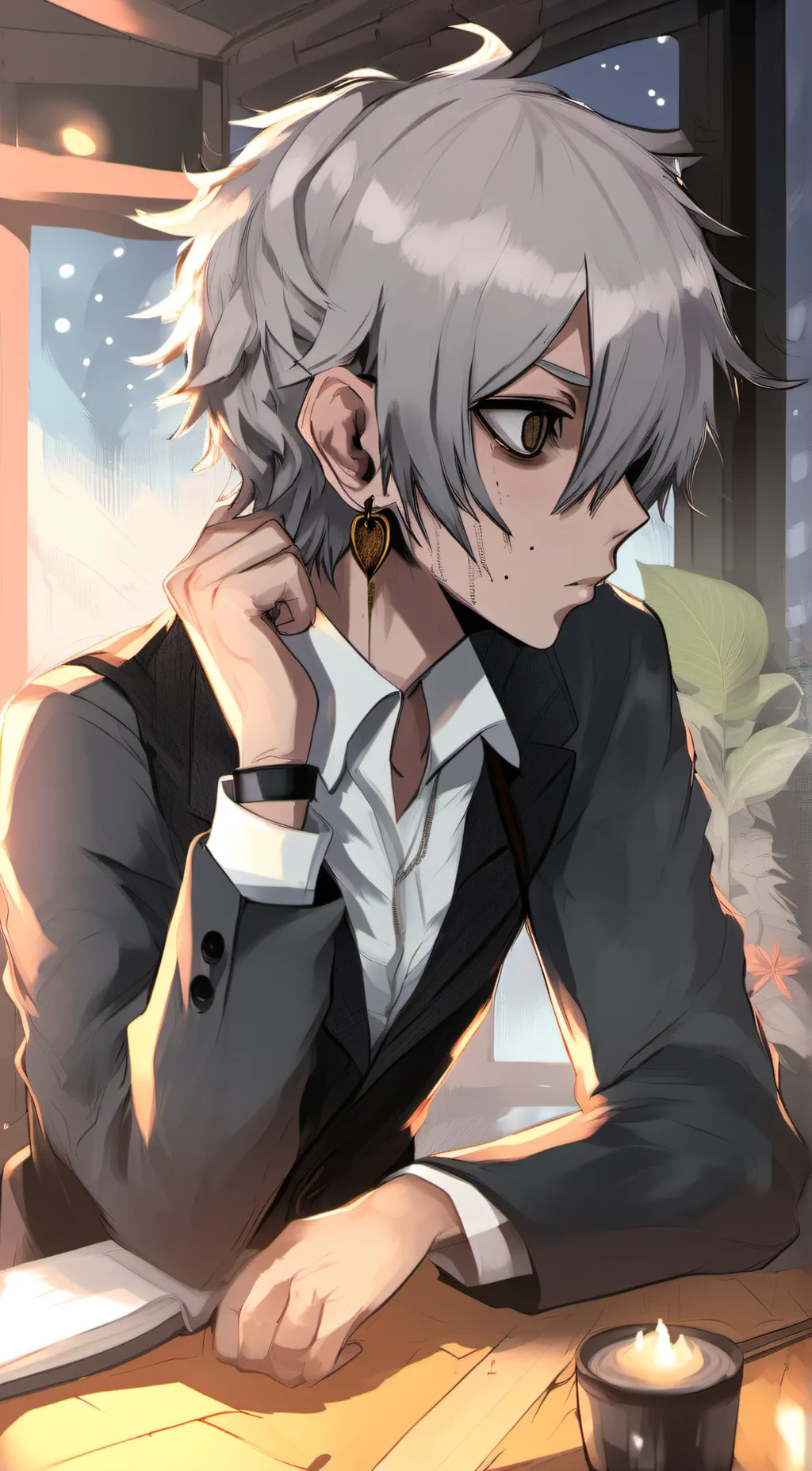 ai character: Jason  background