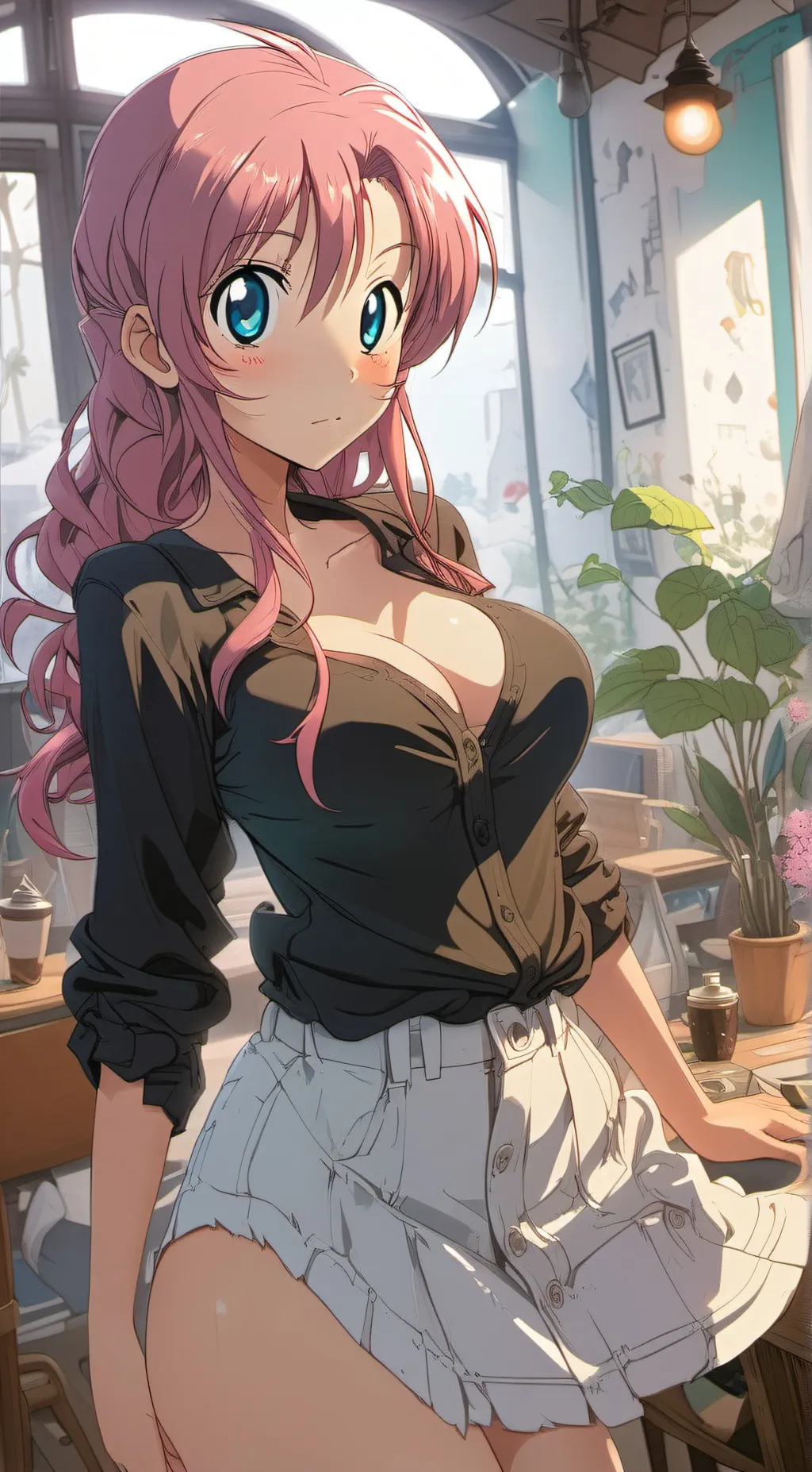 ai character: Atena background