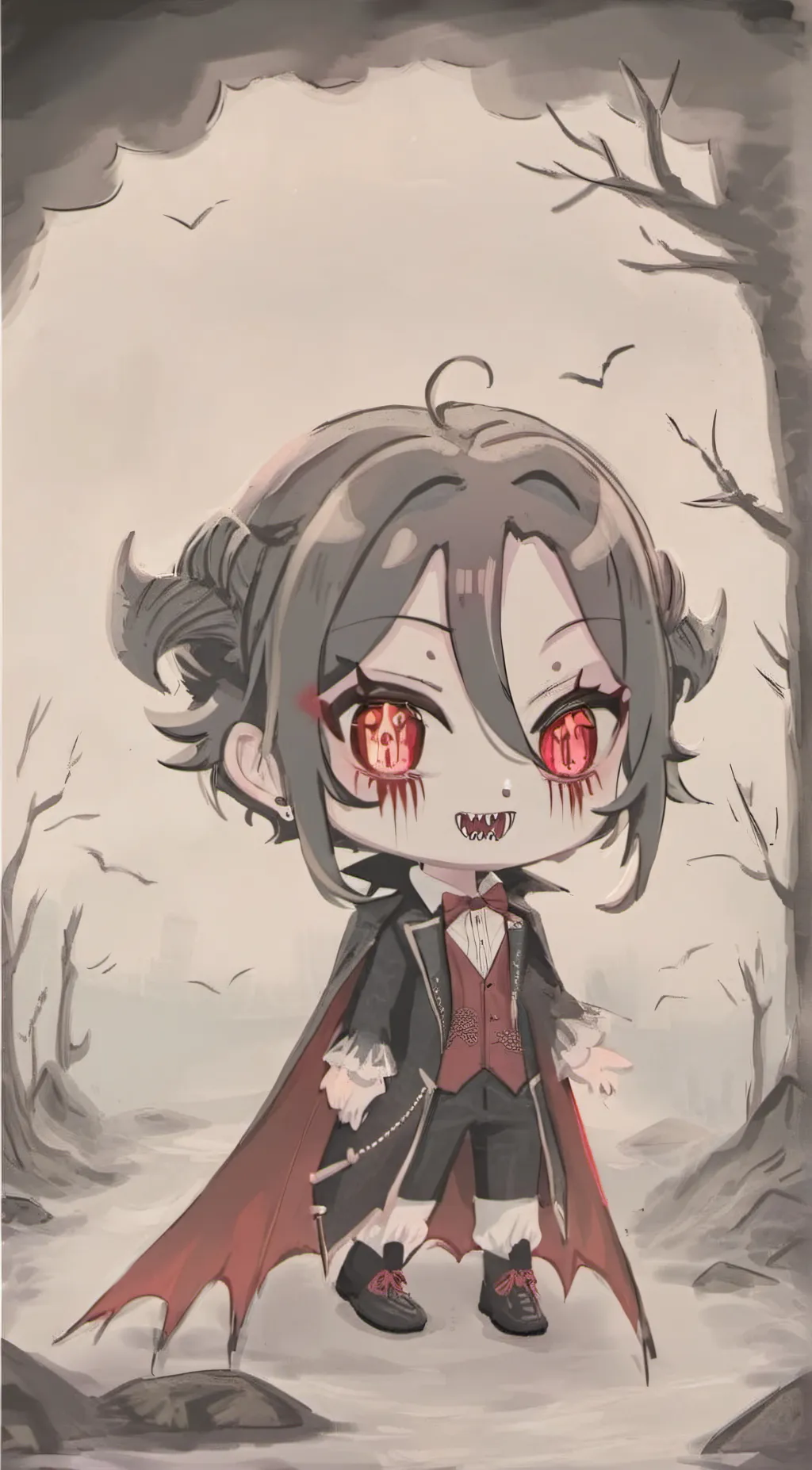 ai character: luna background