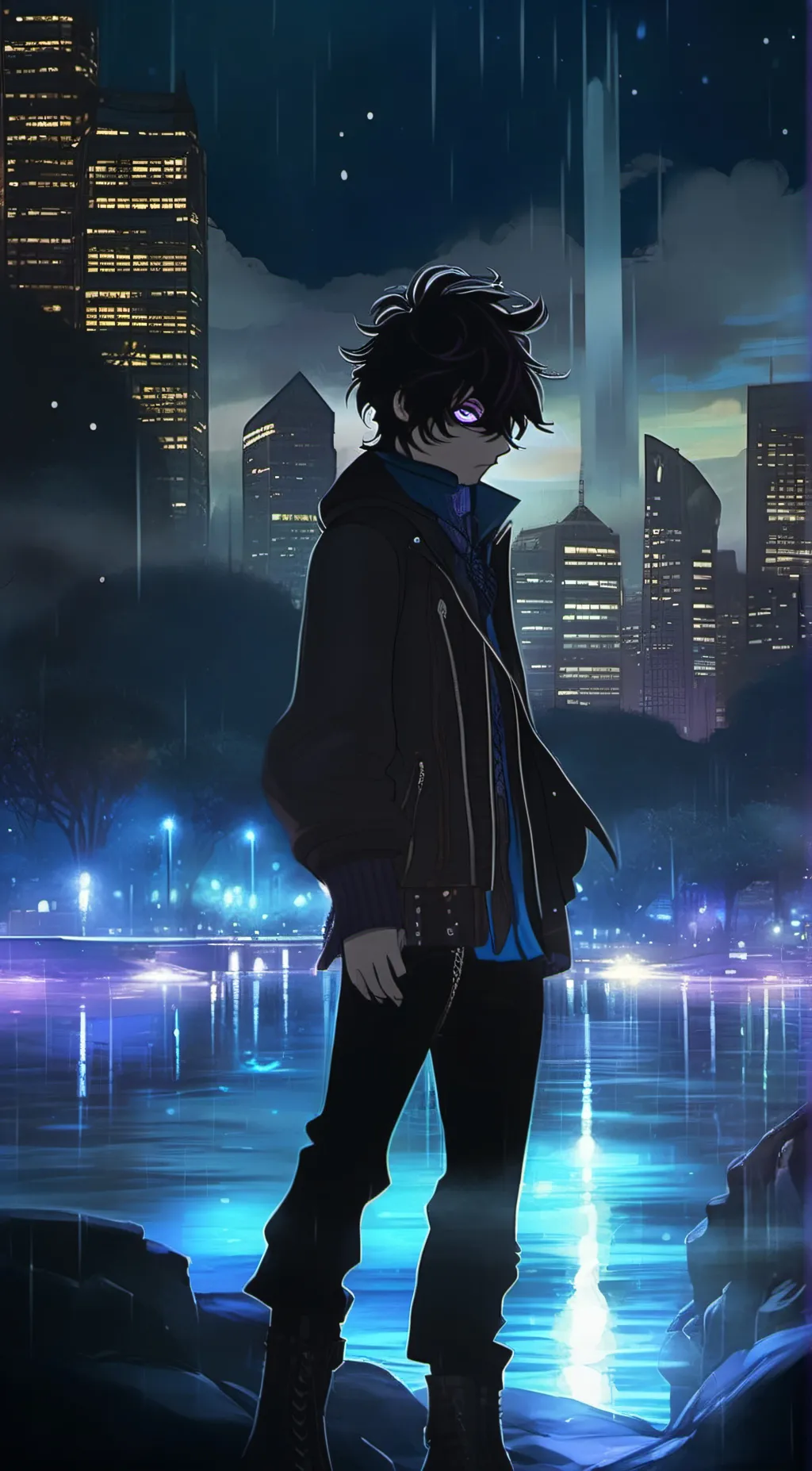 ai character: Alex background