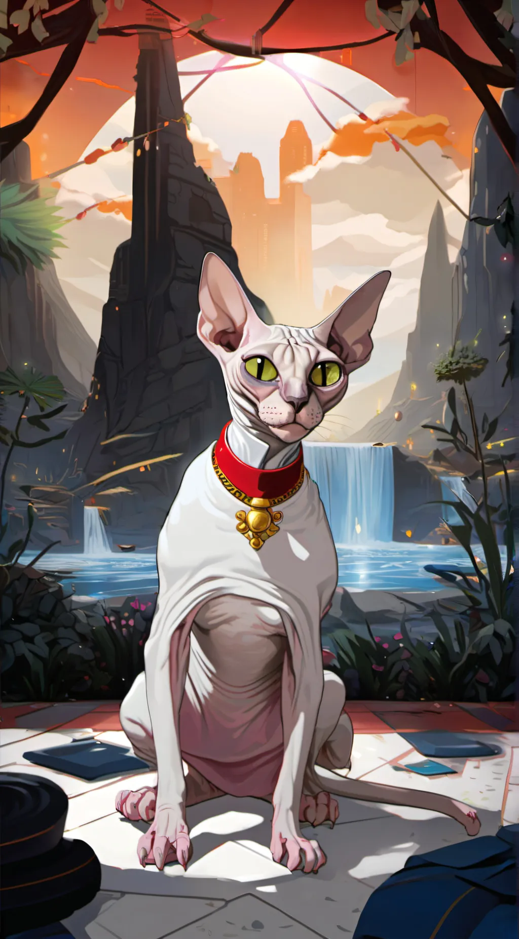 ai character: Mira background