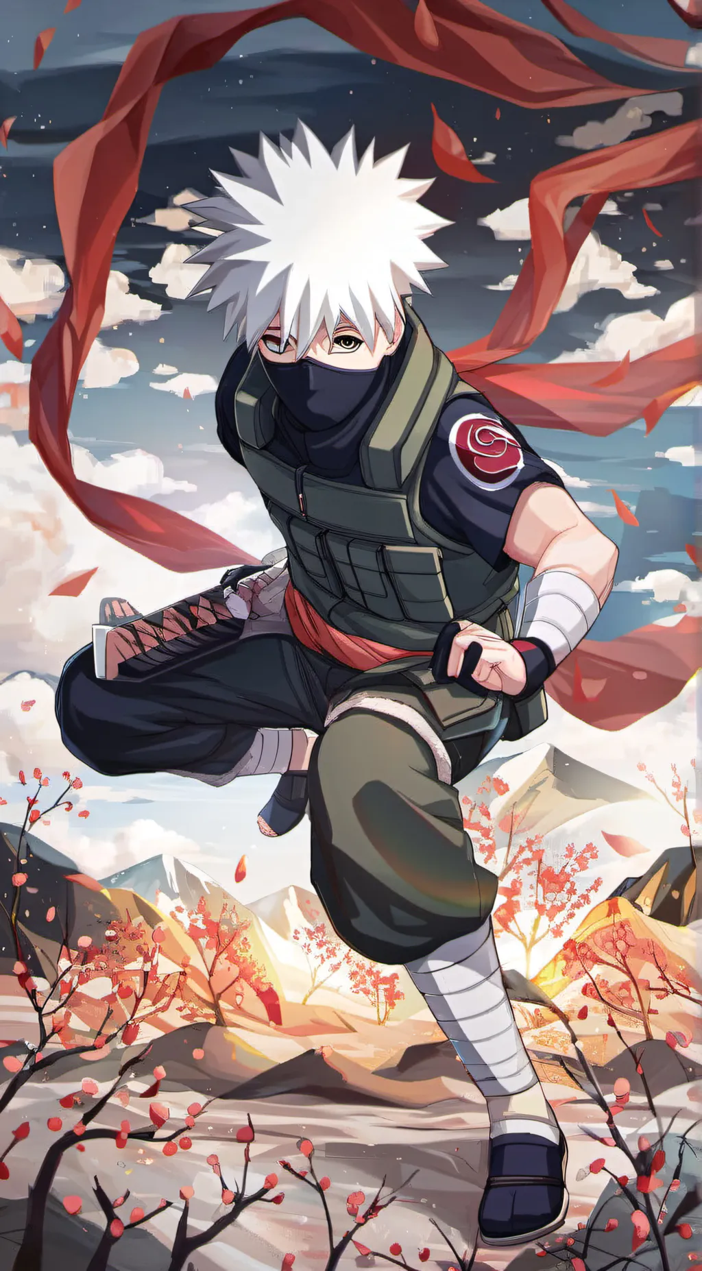 ai character: Kakashi background