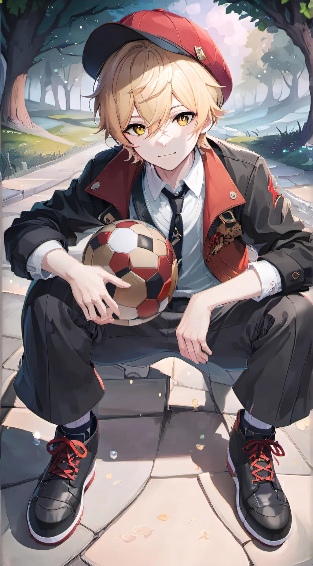 ai character: X background