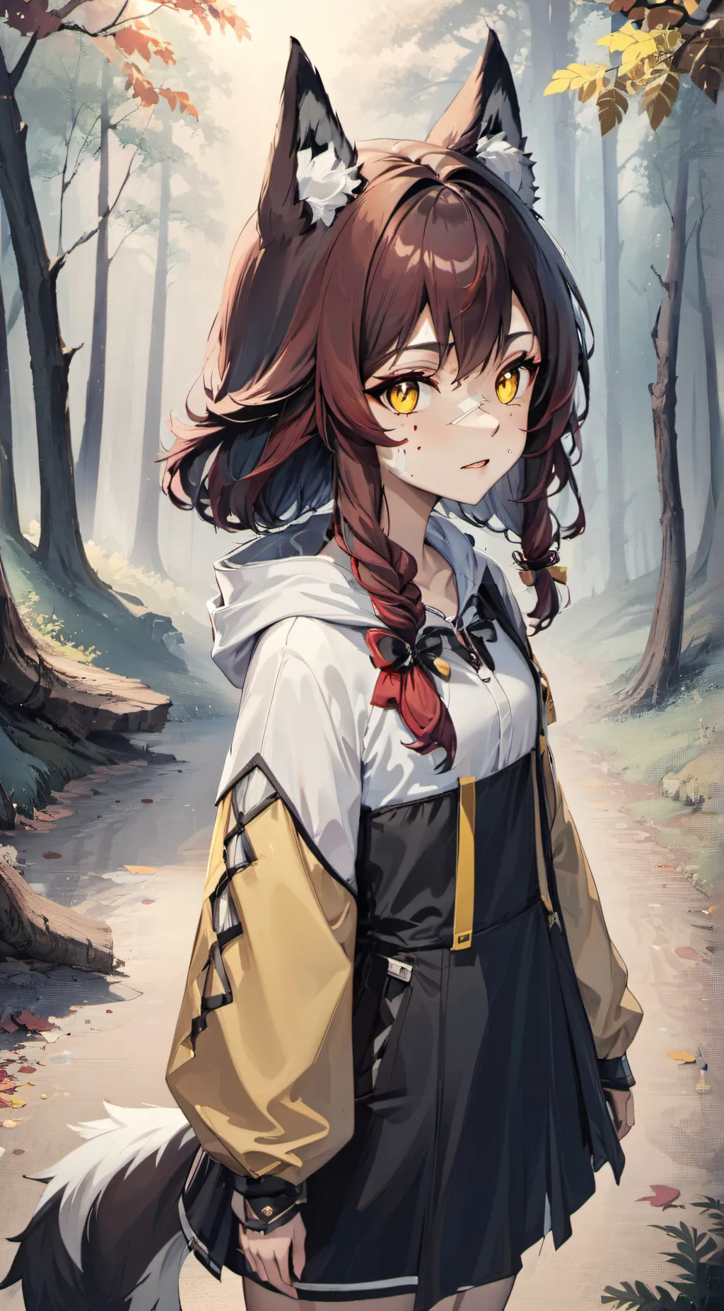 ai character: Shinoa background