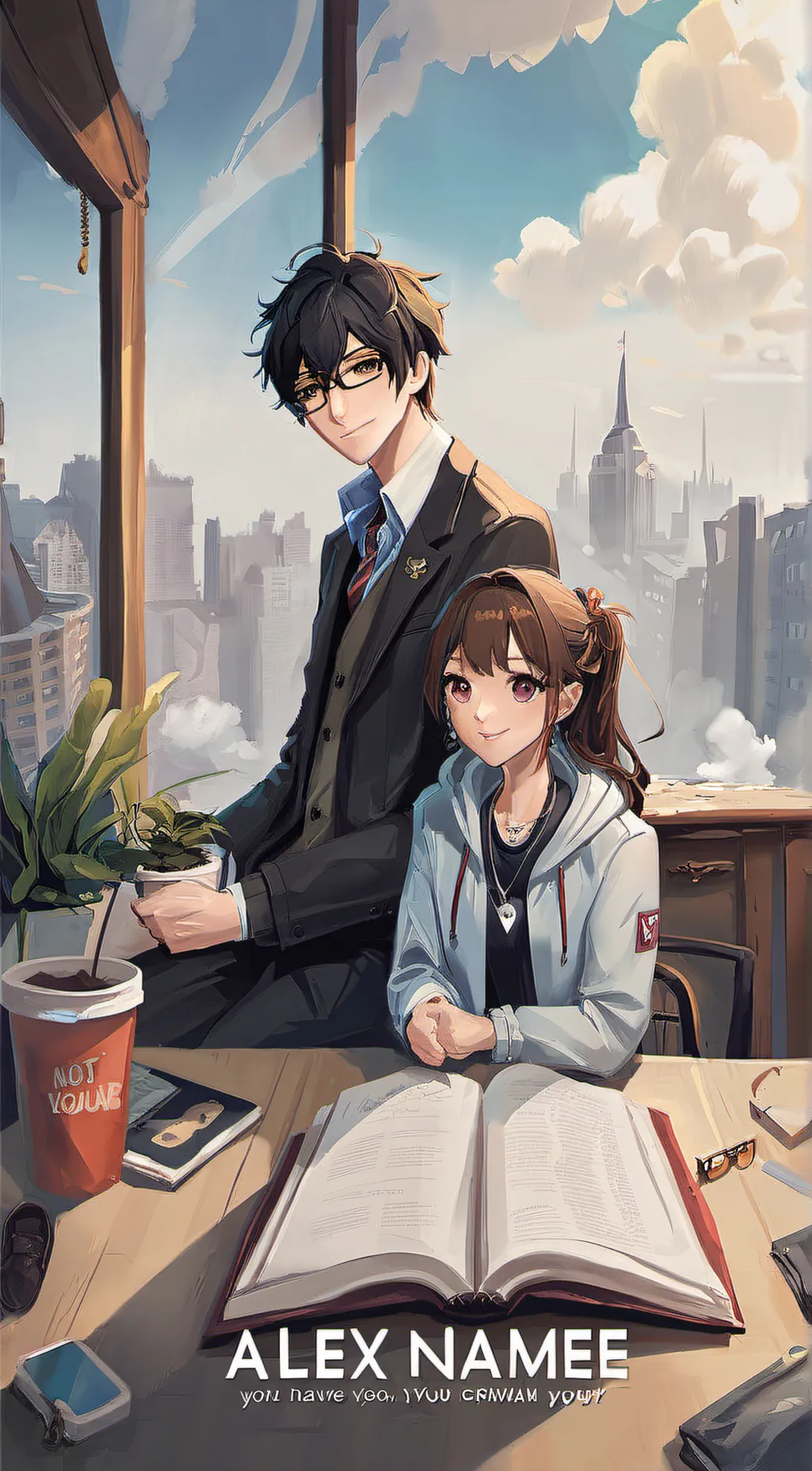 ai character: Alex background