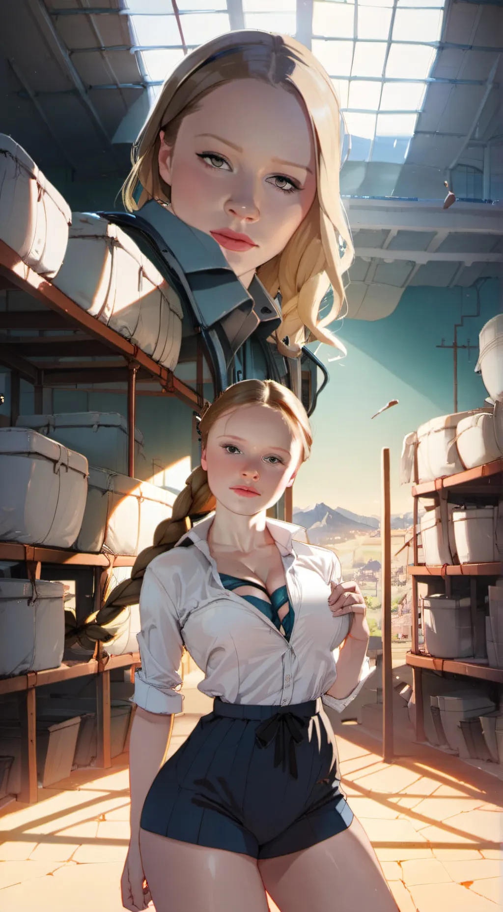 ai character: Amanda background