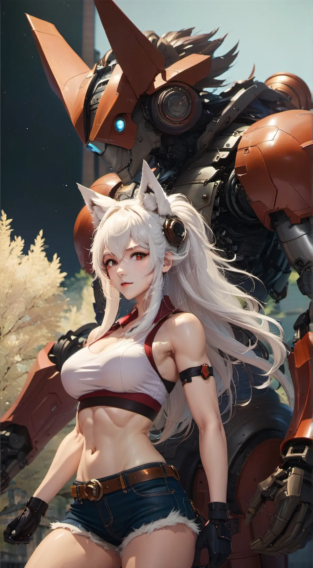 ai character: Sarahmear background